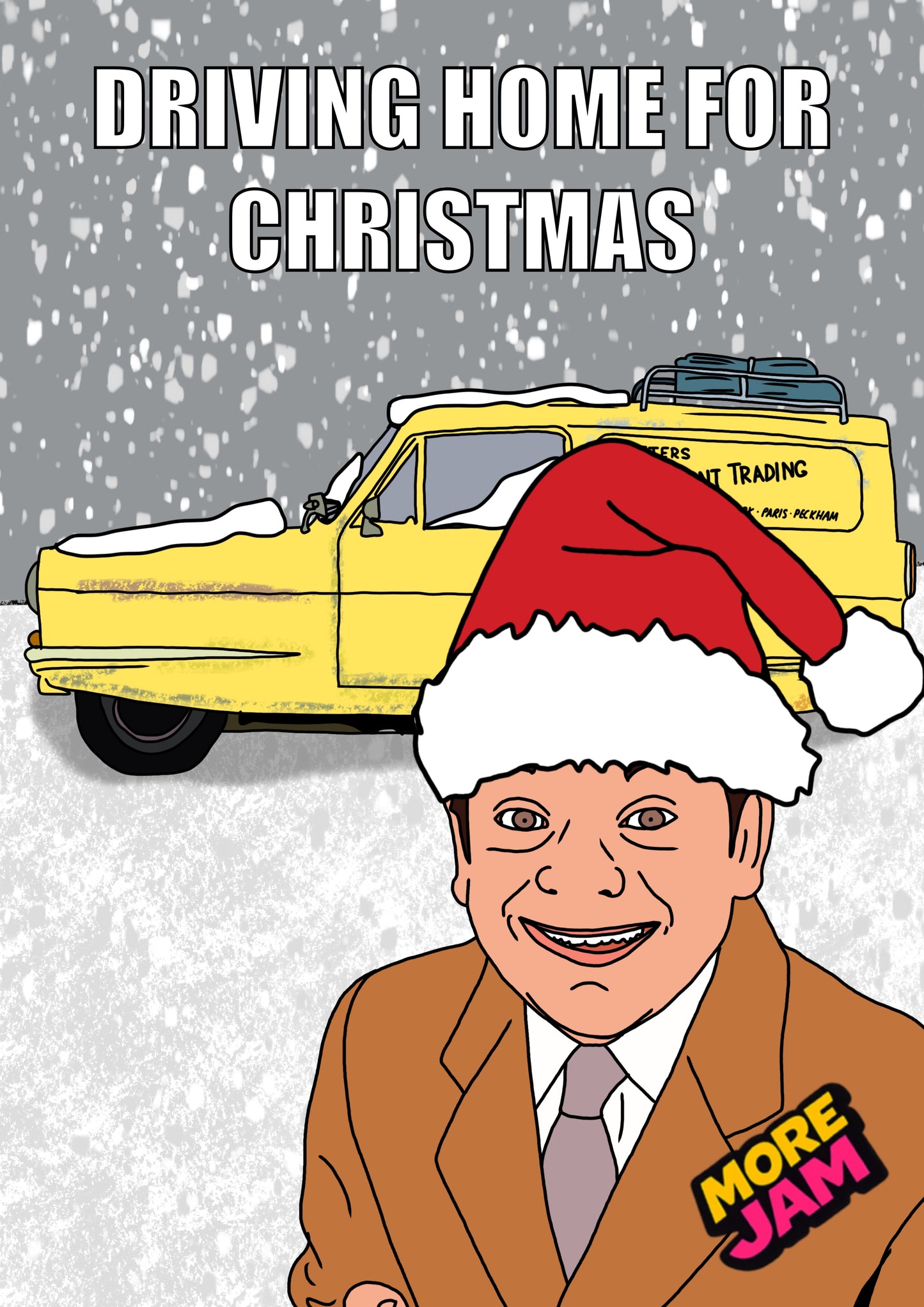 Only Fools & Horses Driving Home For Christmas | Funny Christmas Card | More Jam