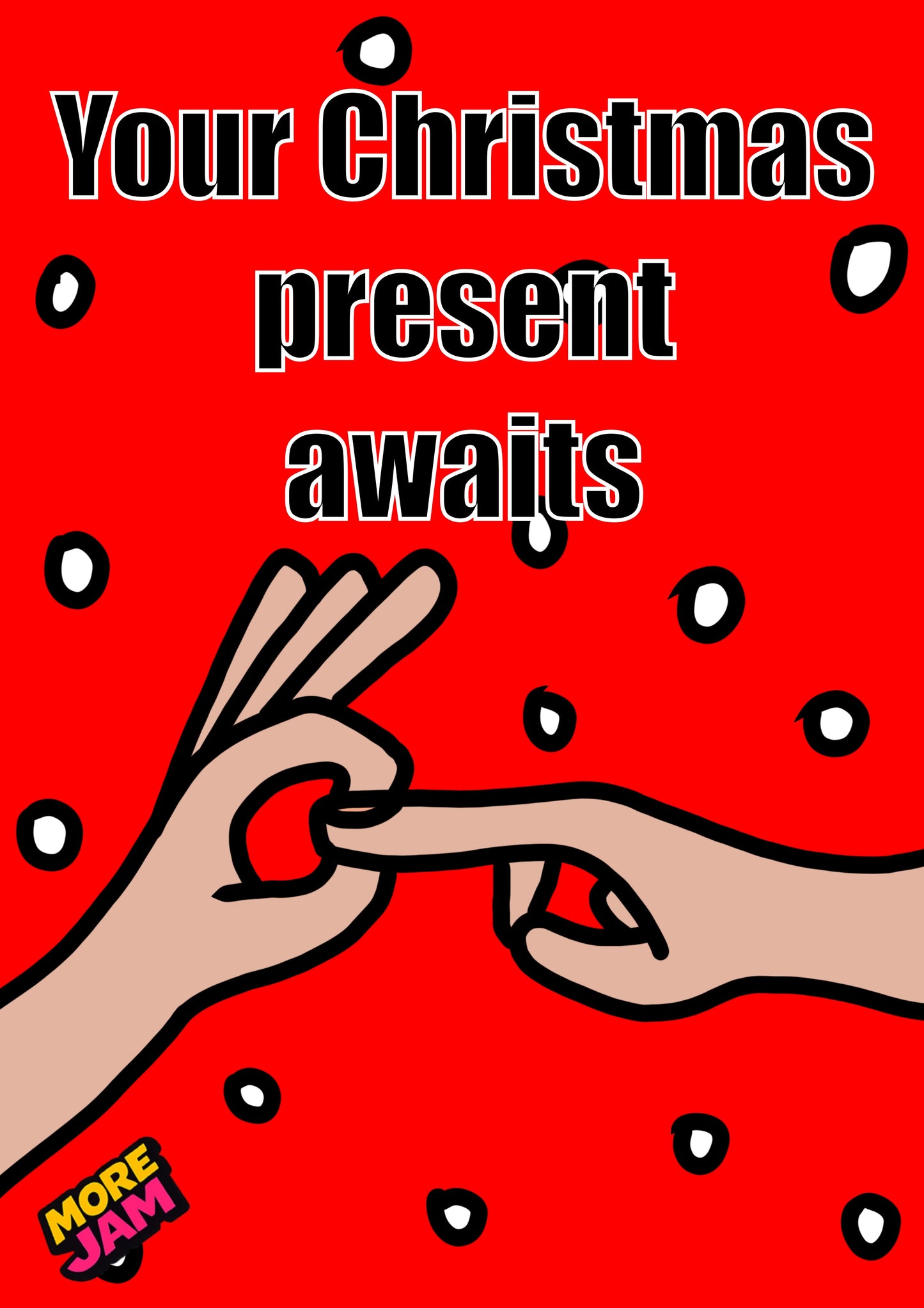 Christmas Present Pending | Funny Christmas Card | More Jam