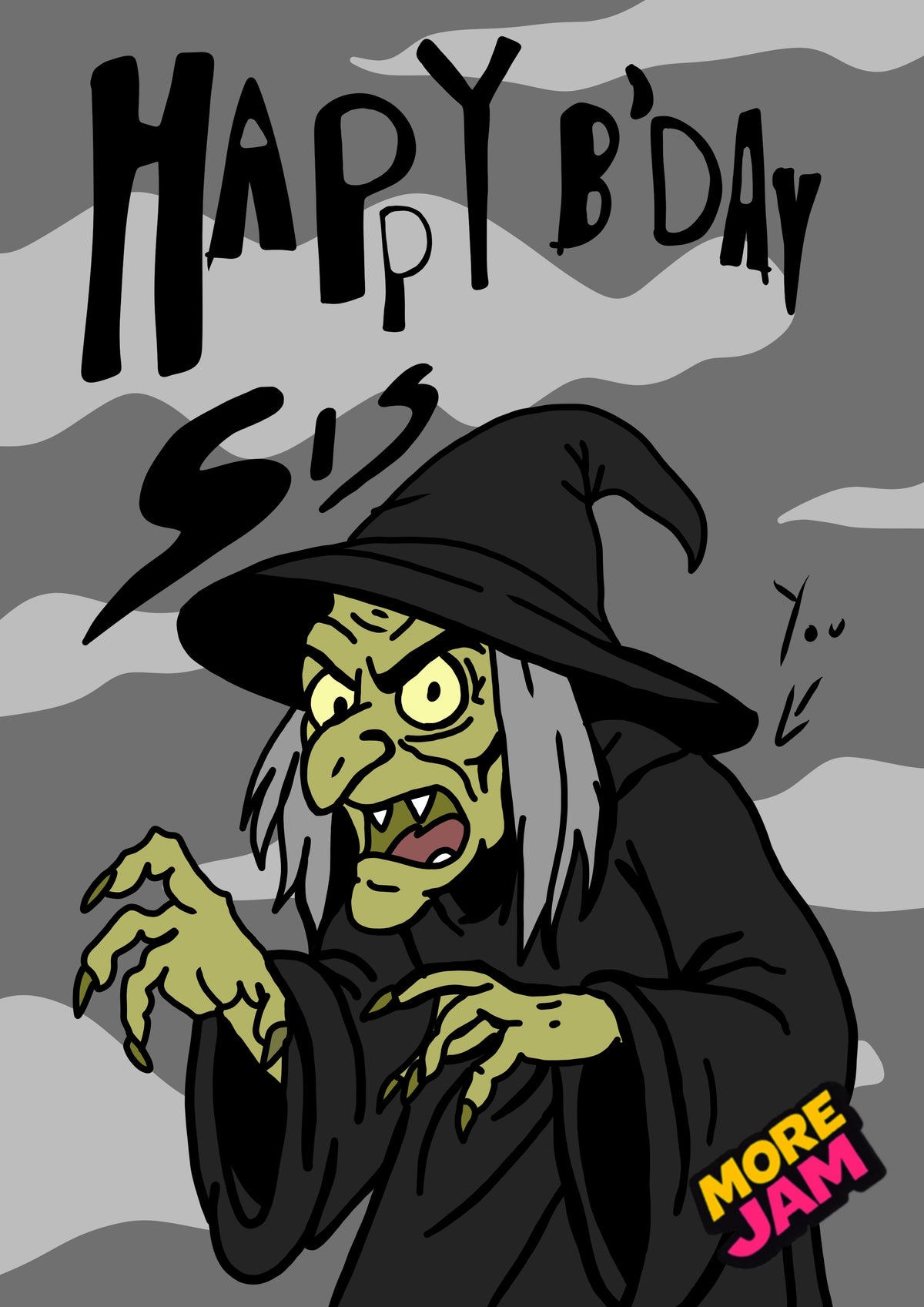 Happy Birthday Sis | Funny Birthday Card | More Jam