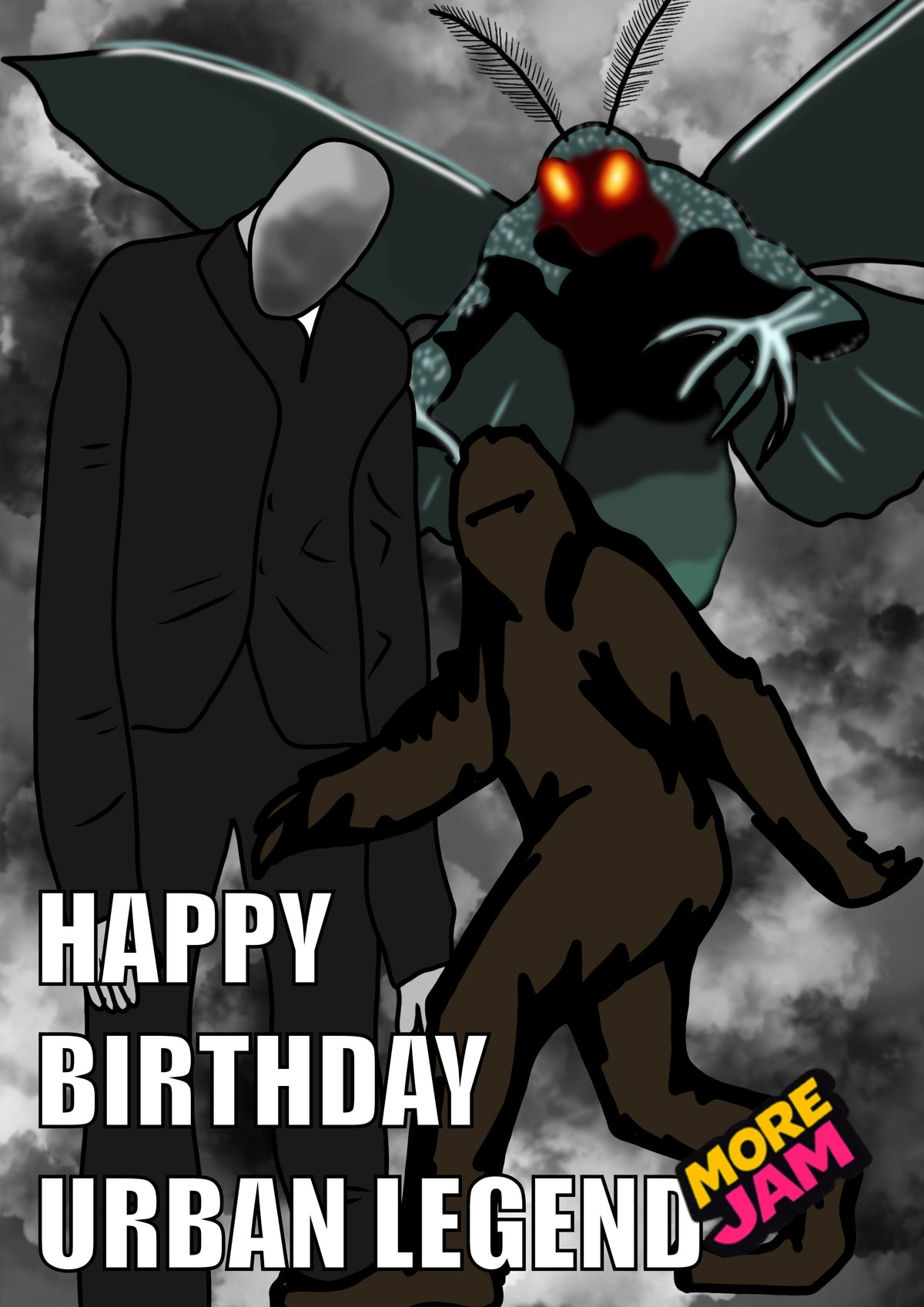 Urban Legend | Funny Birthday Card | More Jam