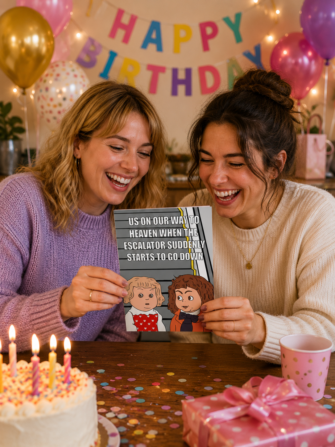 Best Friends Going To Hell | Funny Birthday Card | More Jam