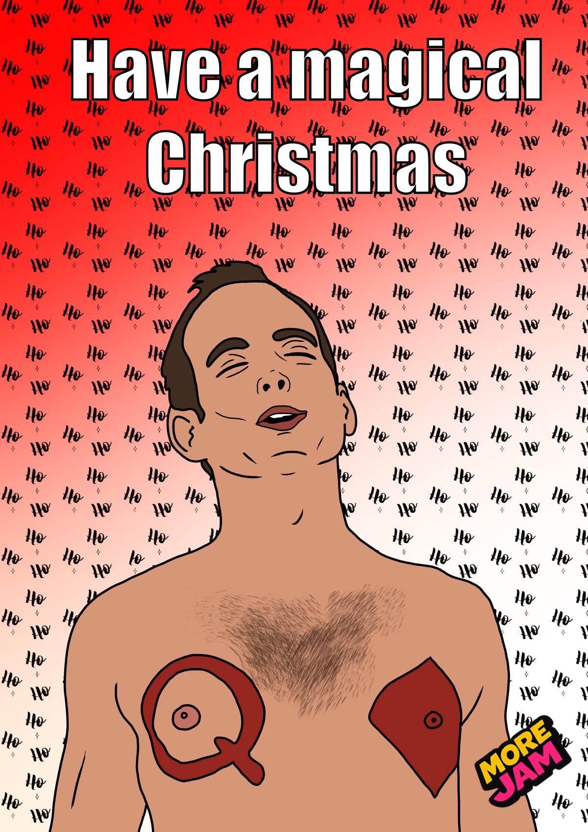 Arrested Development Gob Nipples | Funny Christmas Card | More Jam