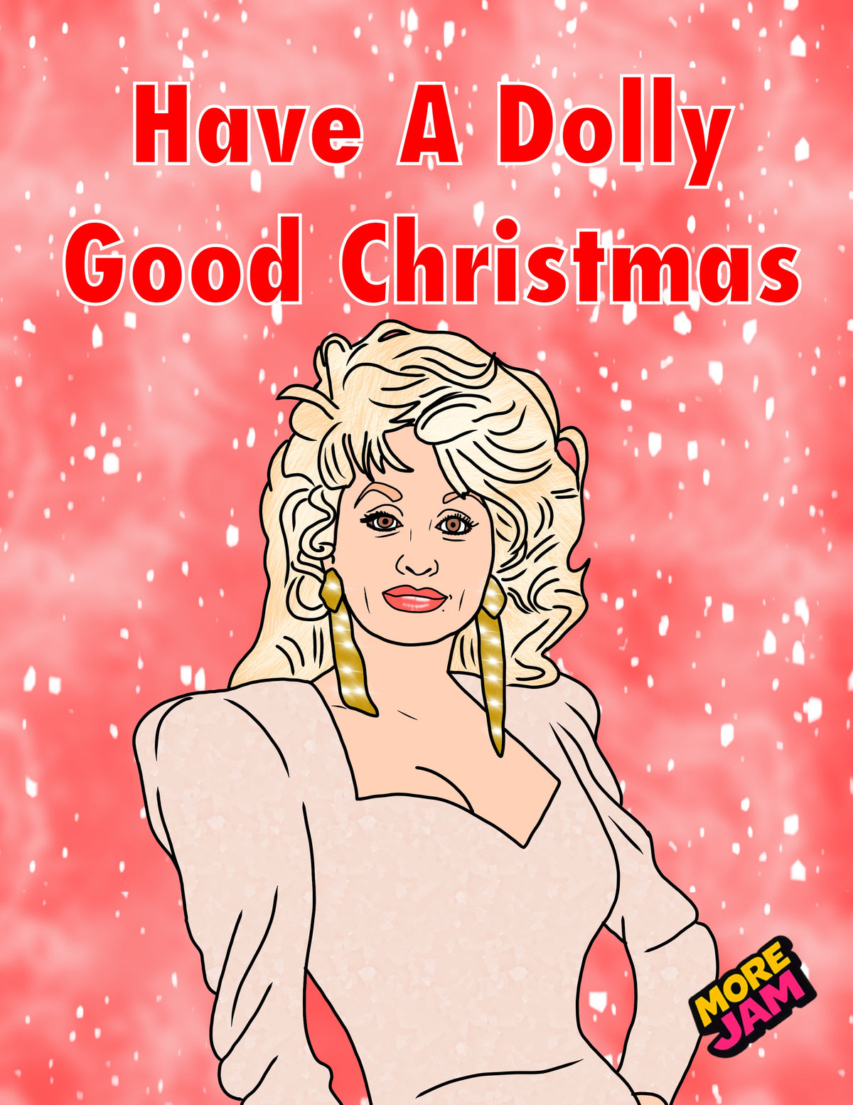 Dolly Parton | Funny Christmas Card | More Jam