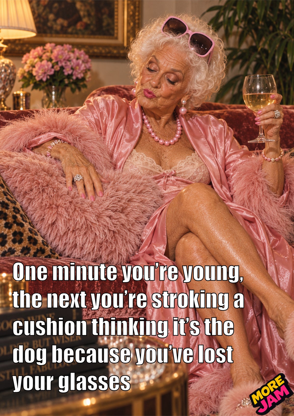 One Minute You’re Young | Funny Birthday For Her Card | More Jam