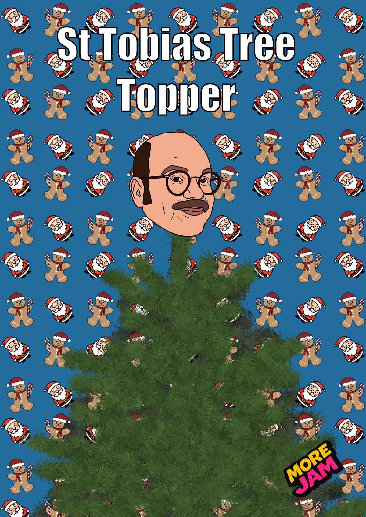 St Tobias | Funny Christmas Card | More Jam