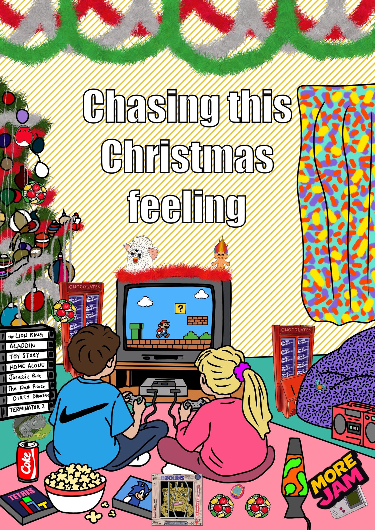 Chasing This Christmas Feeling | Funny Christmas Card | More Jam