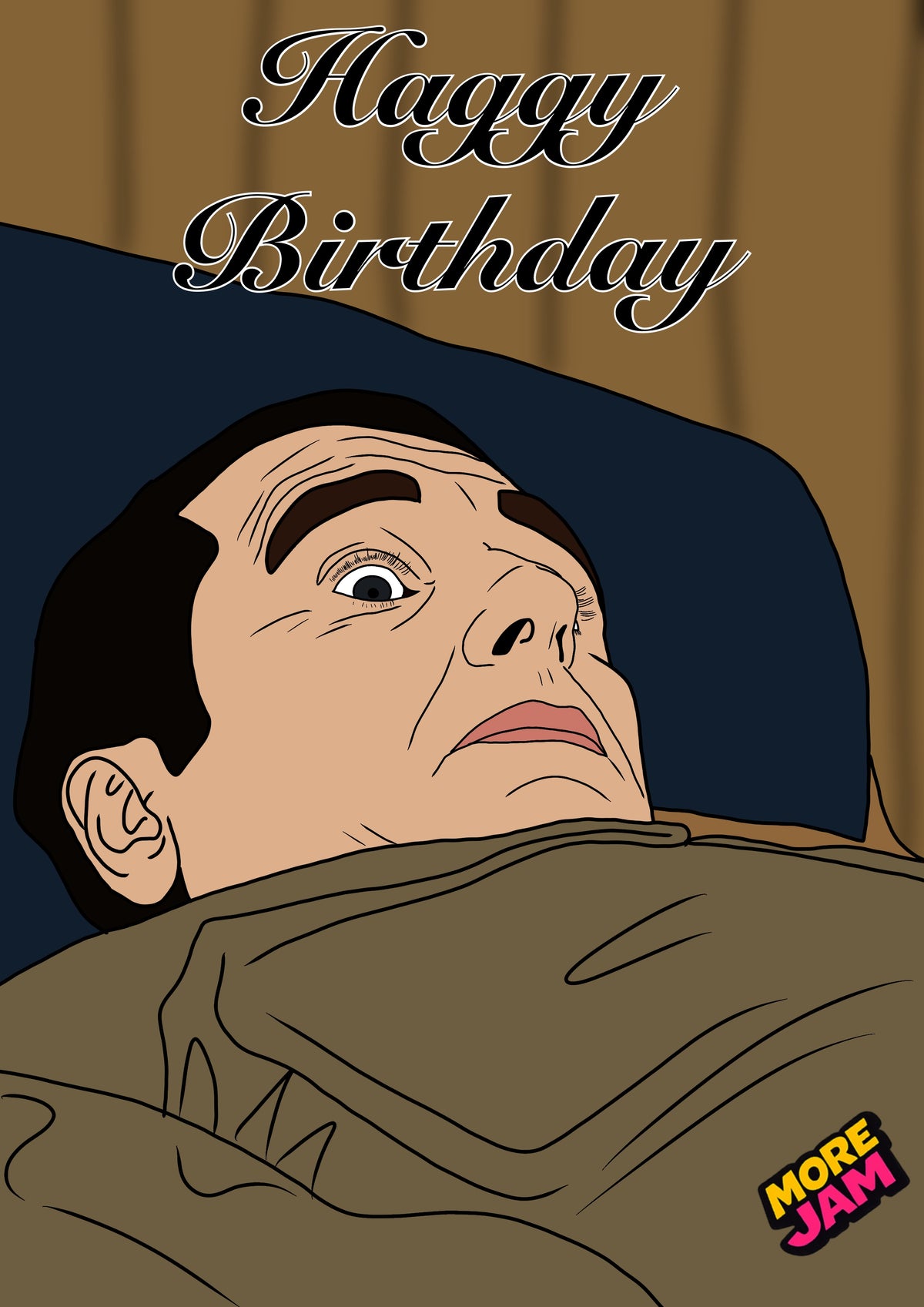 Widows Bay Tom Haggy Birthday Card | Funny Birthday Card | More Jam