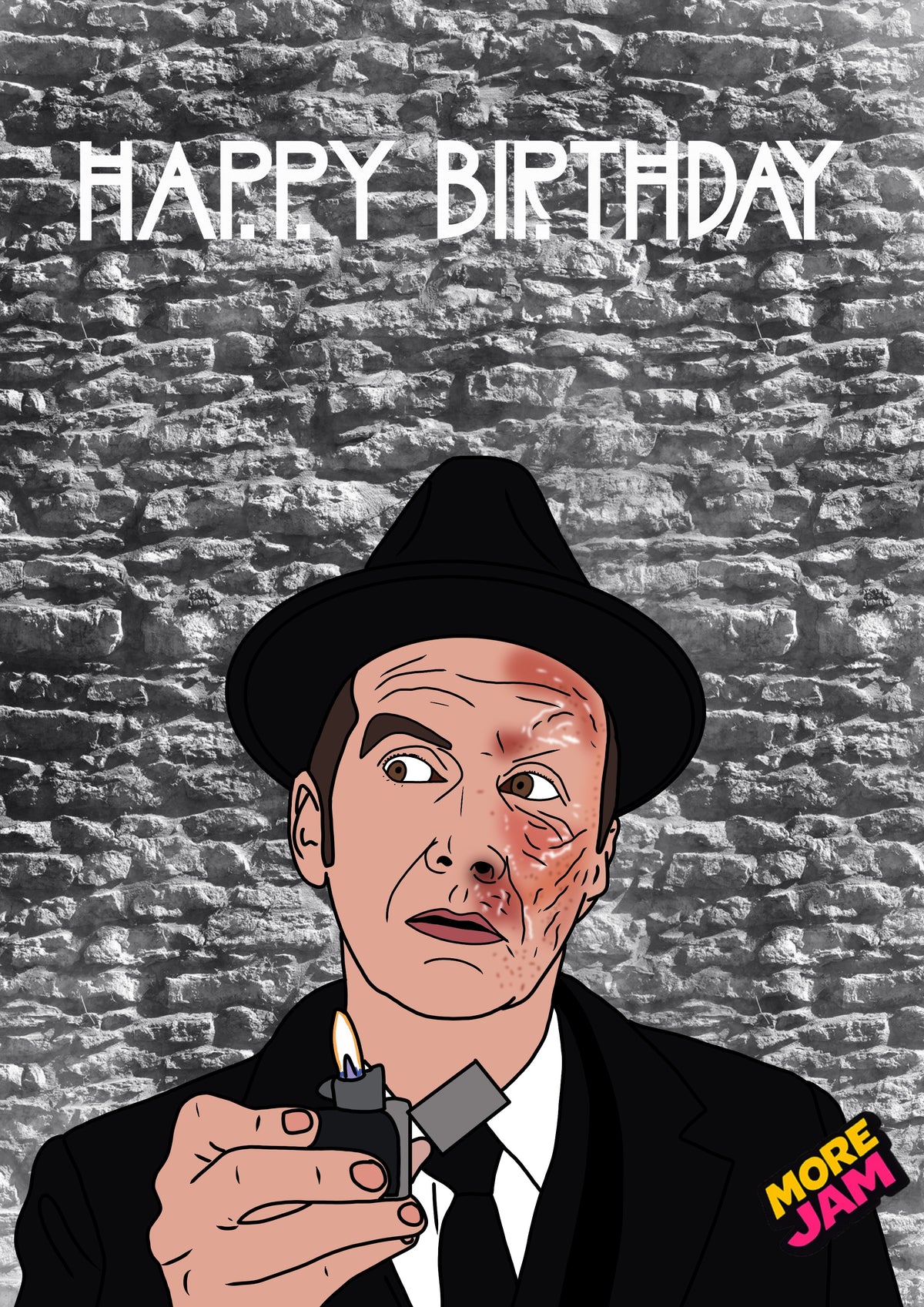American Horror Story Larry Harvey Card | Creepy Birthday Card | More Jam