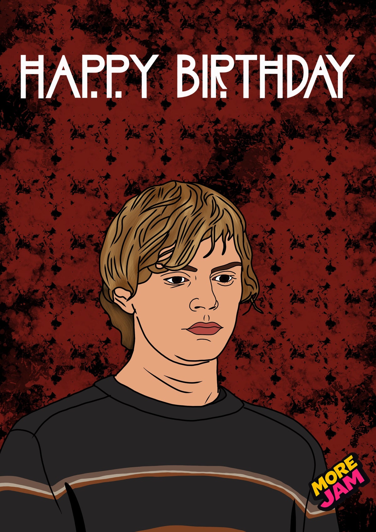 American Horror Story Tate Card | Creepy Birthday Card | More Jam