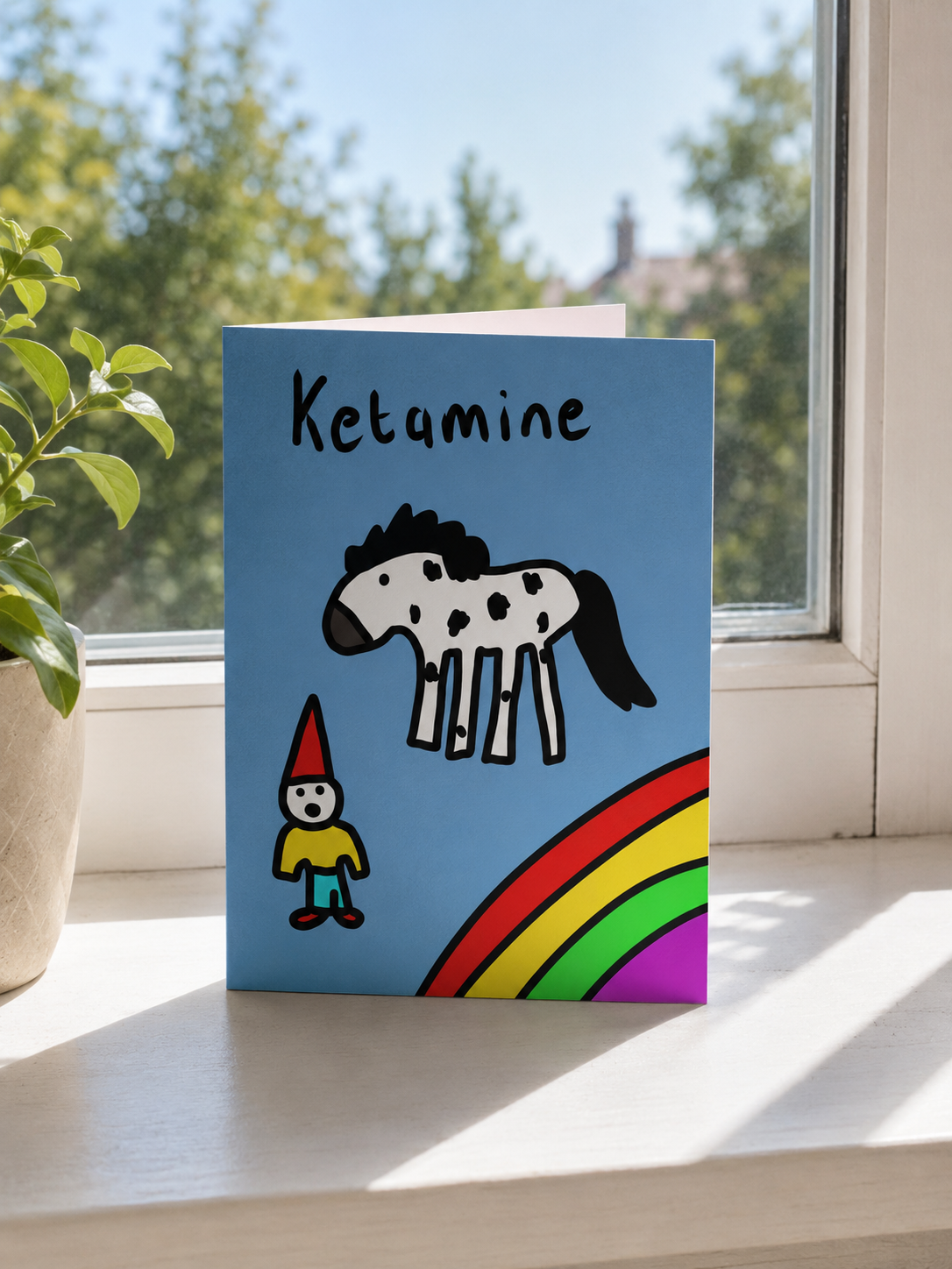 Ketamine | Funny Rude Birthday Card | More Jam