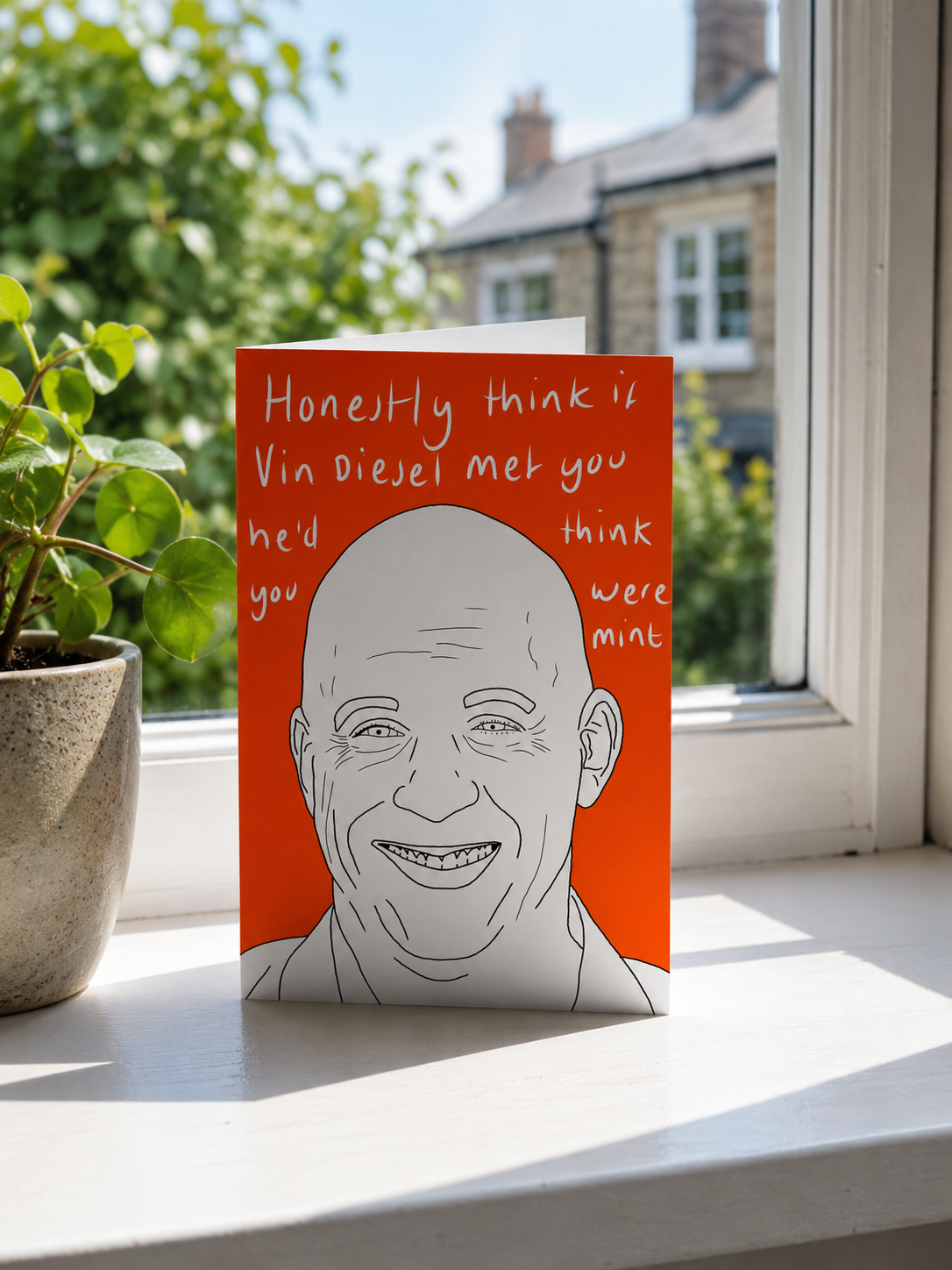 Vin Diesel | Funny Rude Birthday Card | More Jam