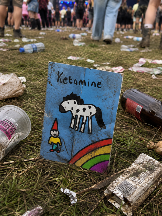 Ketamine | Funny Rude Birthday Card | More Jam