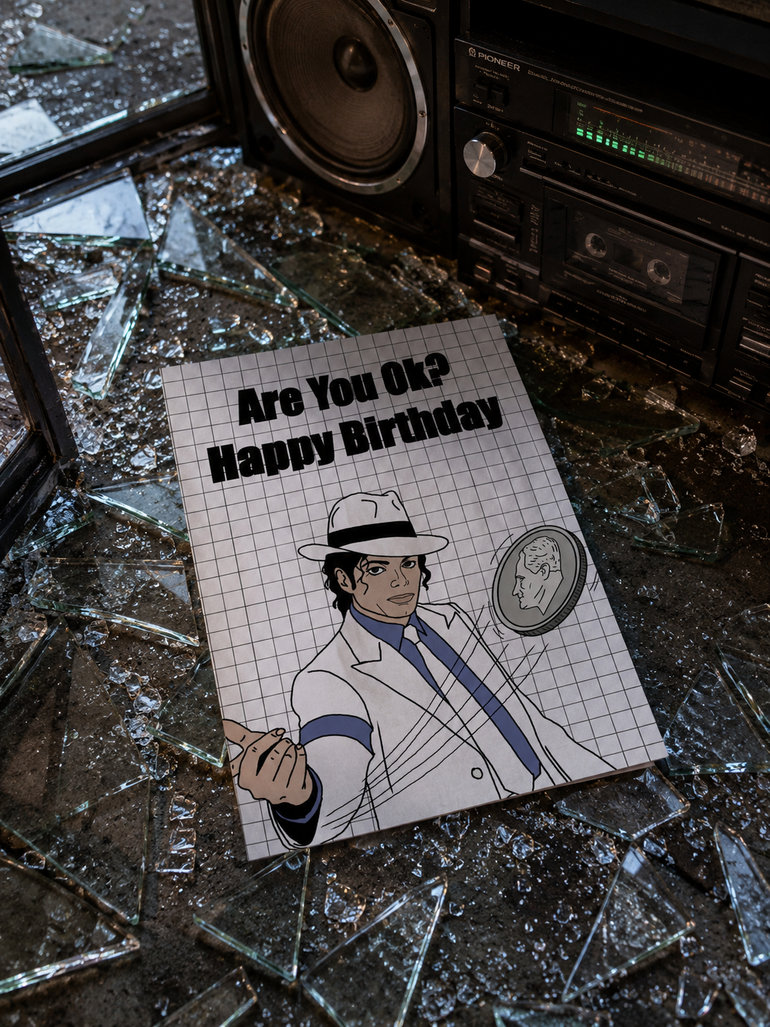 Smooth Criminal | Michael Jackson Birthday Card | More Jam