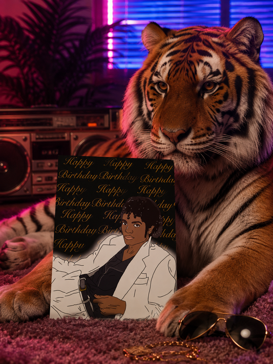 Birthday Card Michael Jackson | More Jam