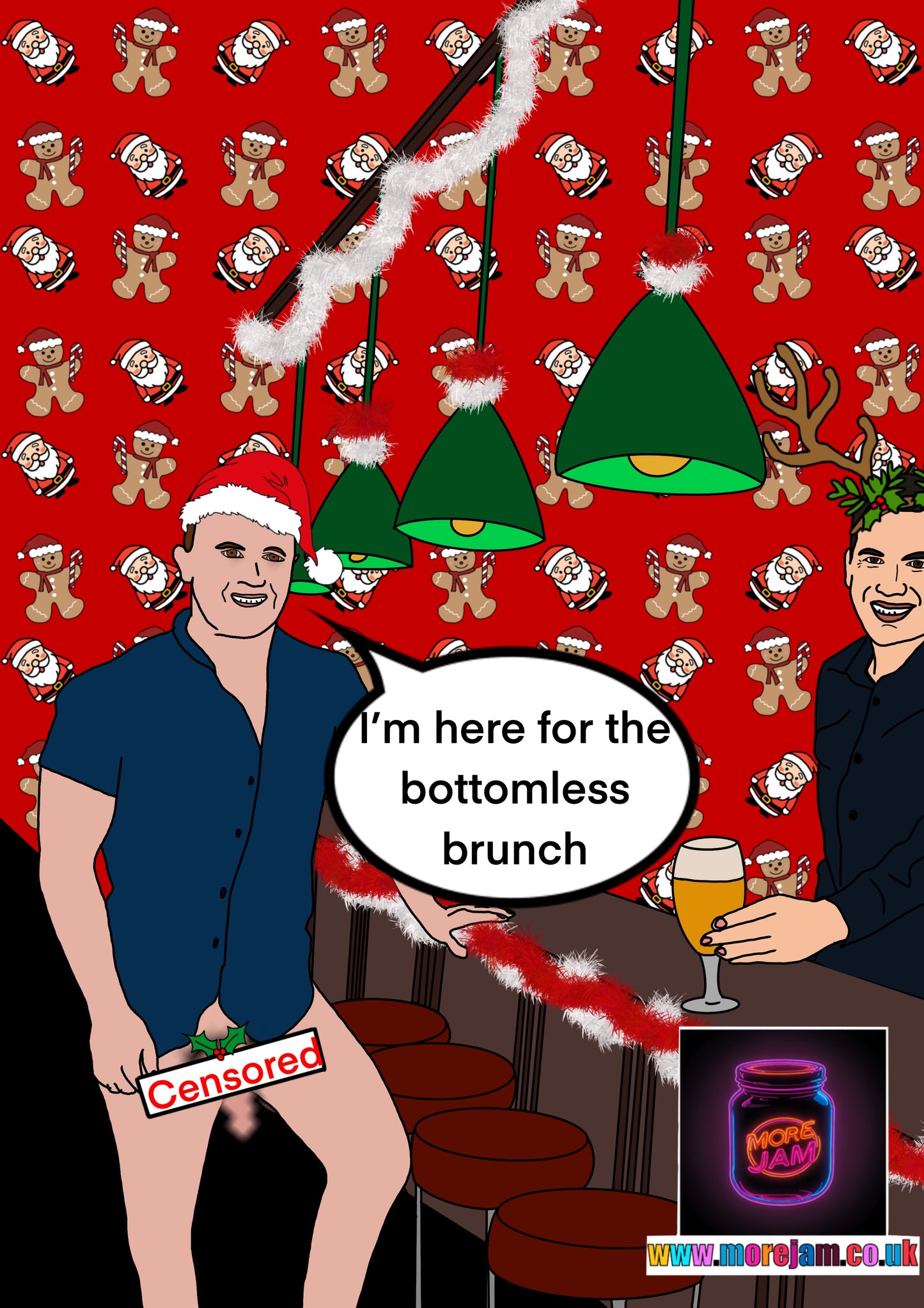 Christmas Card Bottomless Brunch