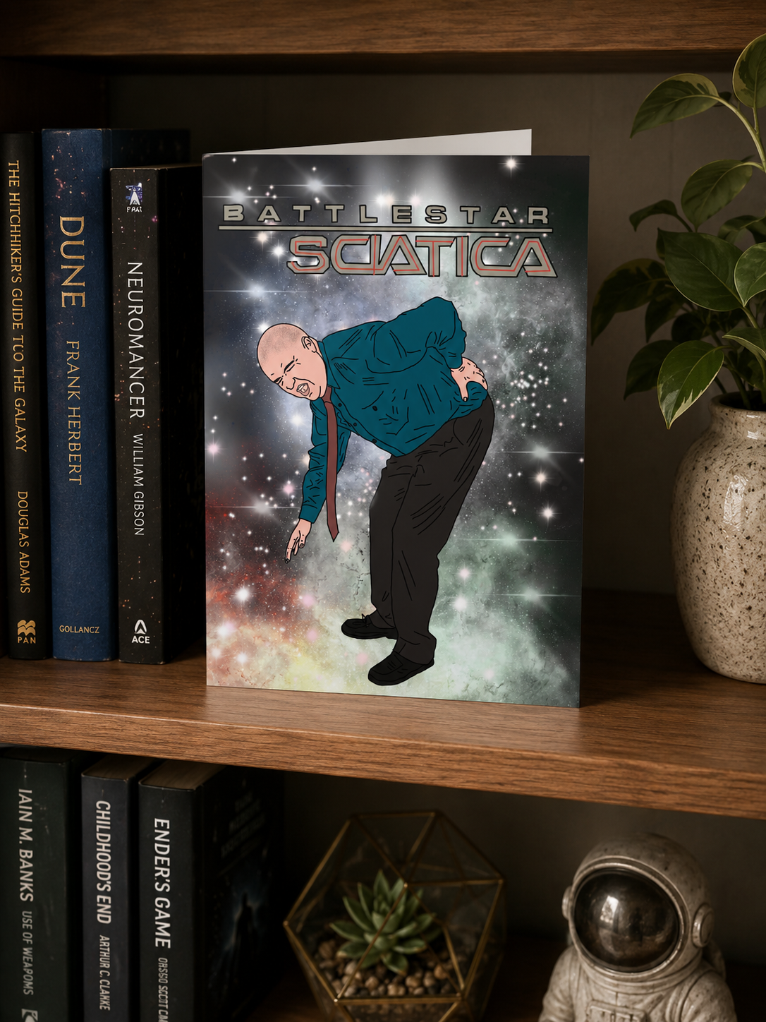 Any Occasion Card Battlestar Sciatica | More Jam