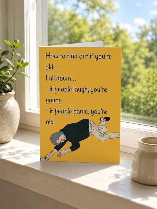 How to Find Out if You're Old | Funny Birthday Card | More Jam