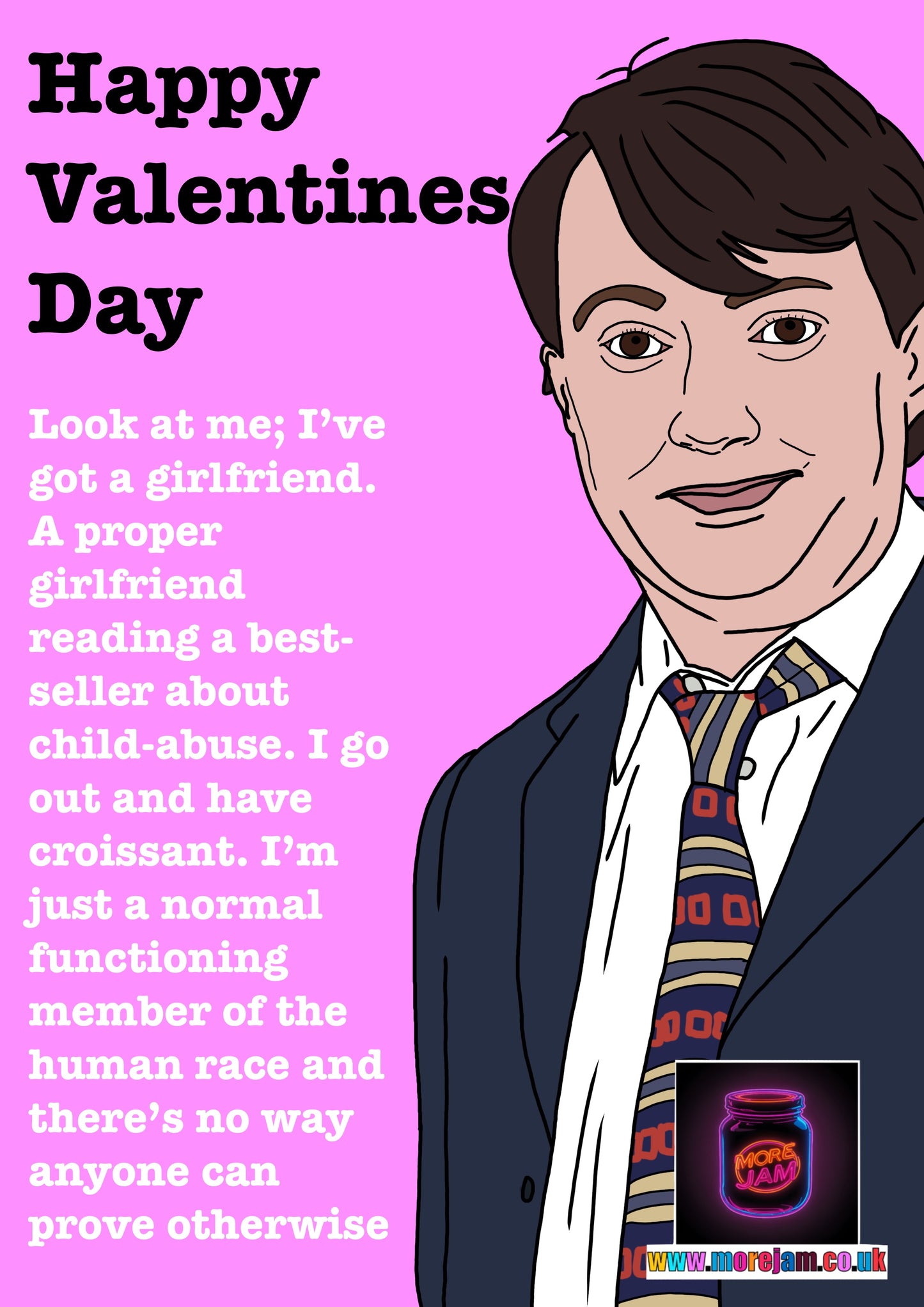 Peep Show Valentines Card – Proper Girlfriend Quote Funny Card UK