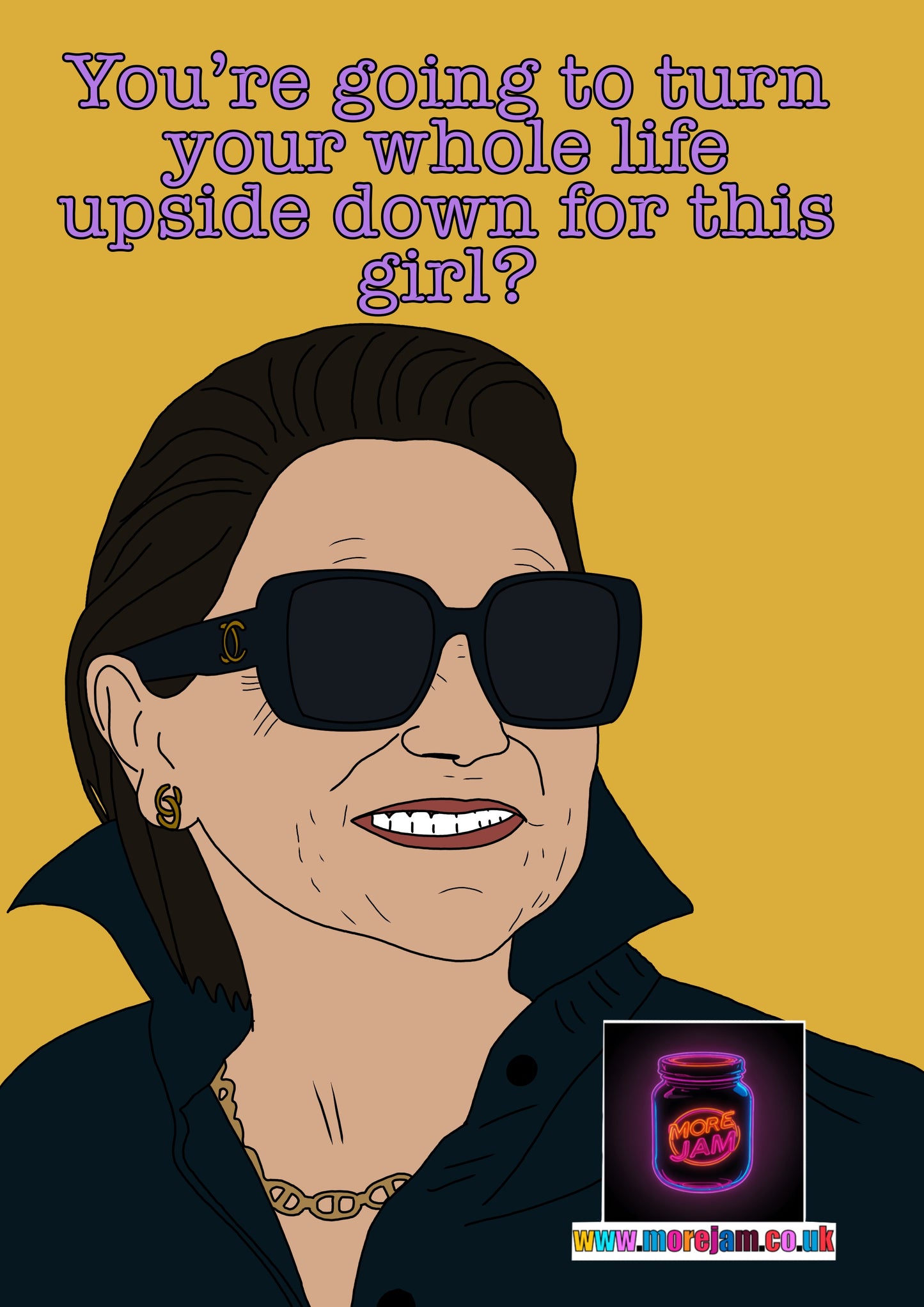 Bina “You’re going to turn your whole life upside down for this girl?” Card Nobody Wants This Card | Comedy Netflix Series