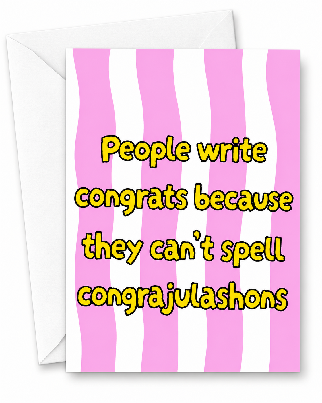 Congrats Card | Funny Birthday Card | More Jam