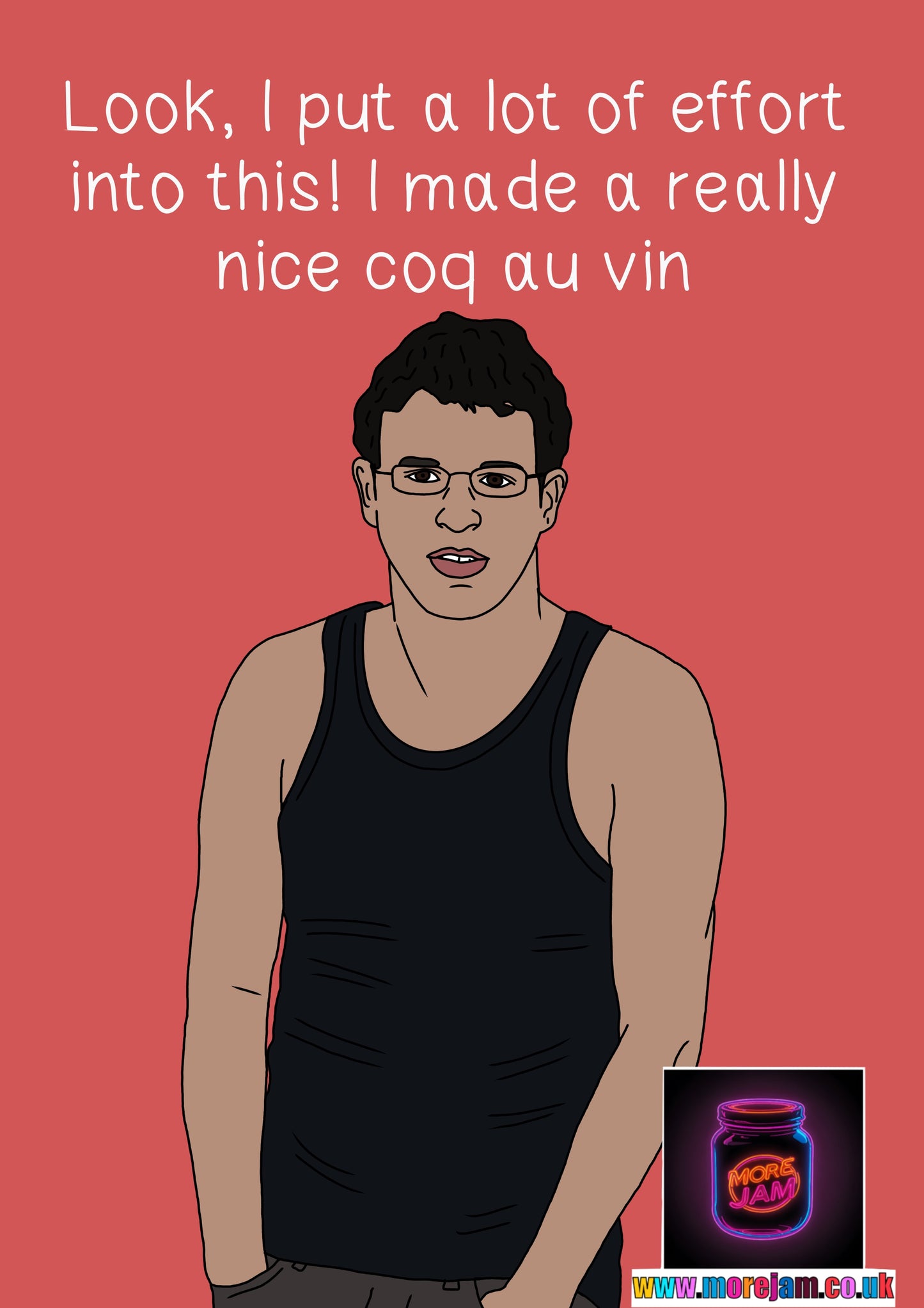 I made A Really Nice Coq Au Vin - Inbetweeners Card - Channel 4 Comedy