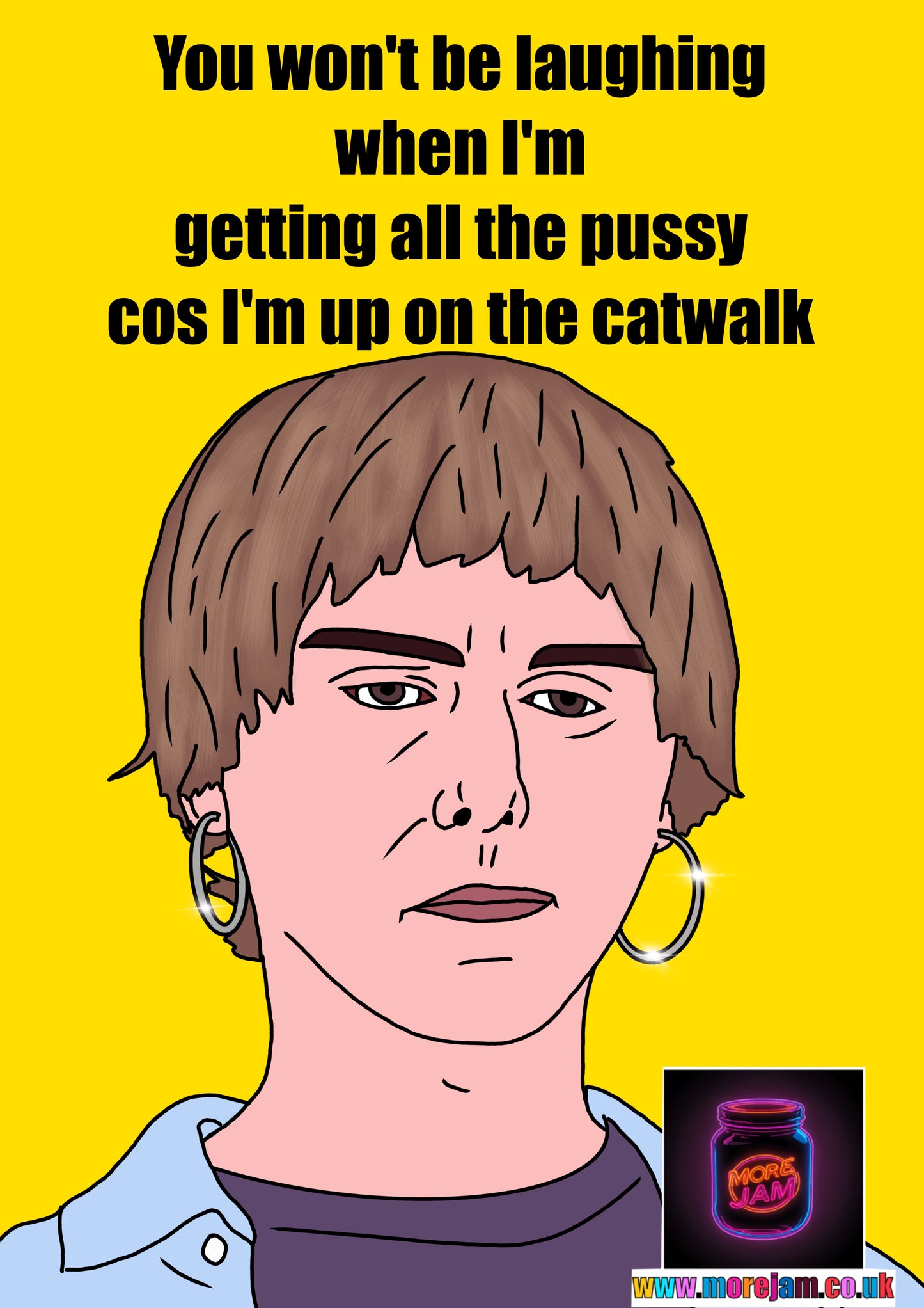 Getting The P*ssy - Inbetweeners Jay Card - Channel 4 Comedy Card