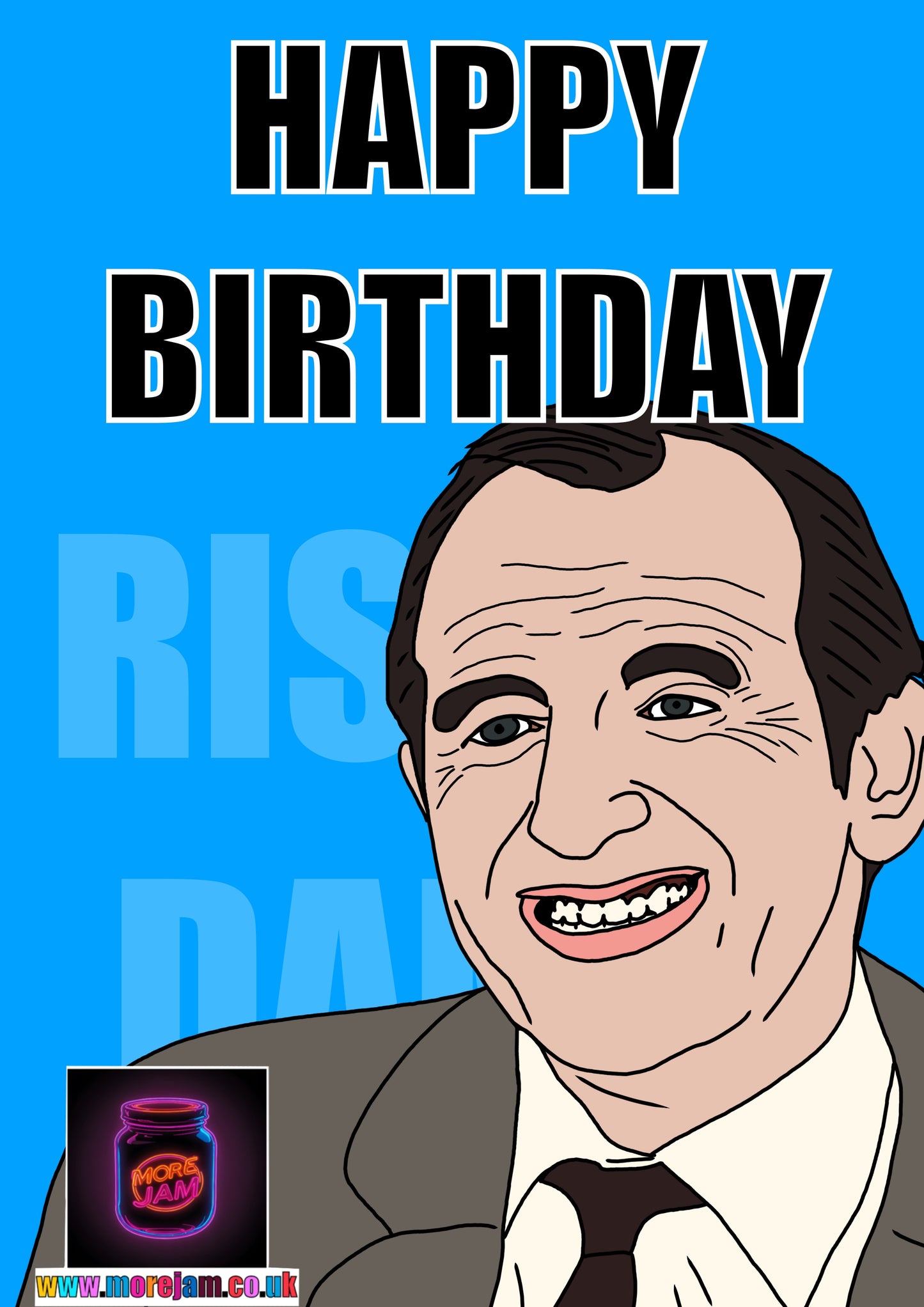 Rising Damp Rigsby Birthday Card | Funny Classic British Comedy | More Jam