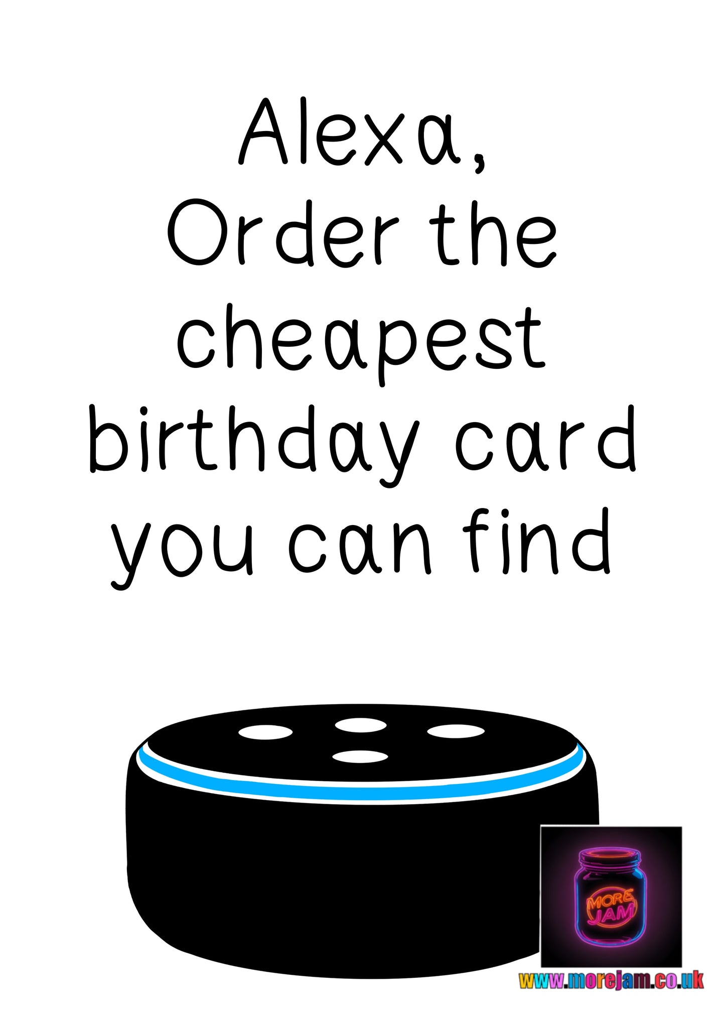 Cheapest Card | Funny Rude Best Friend Birthday Card | More Jam