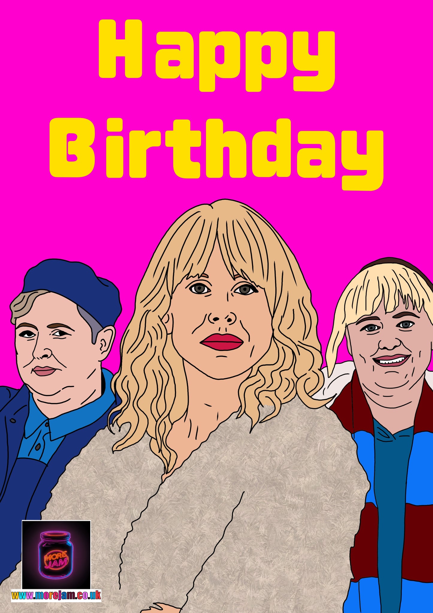 Amandaland Happy Birthday | Amandaland Birthday Card | More Jam