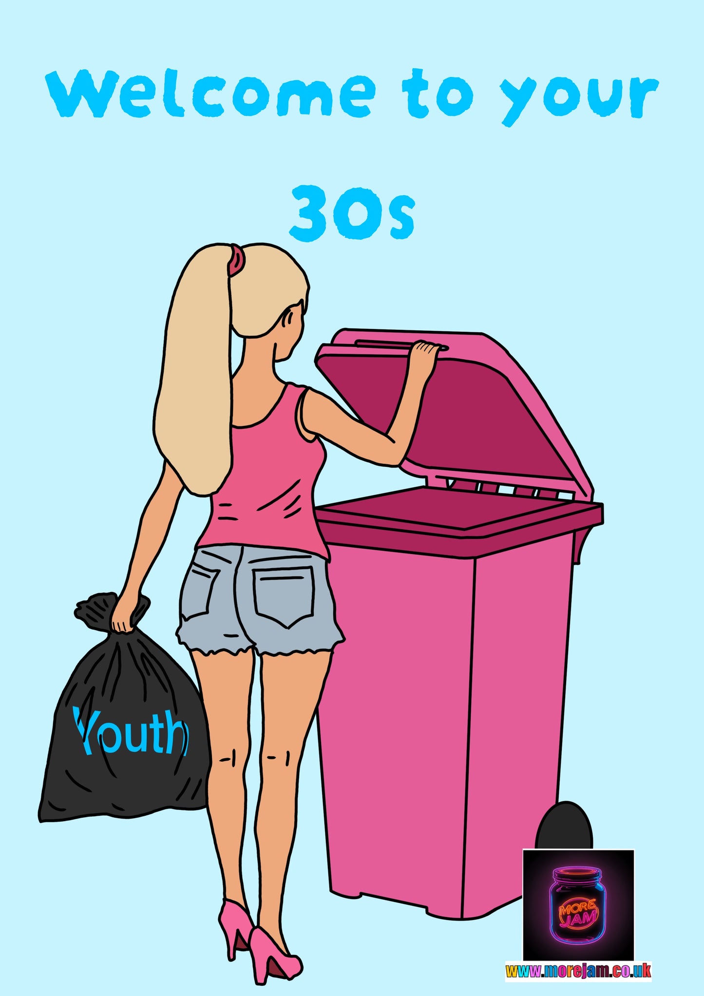 Welcome To Your 30s | Funny Best Friend Card | More Jam
