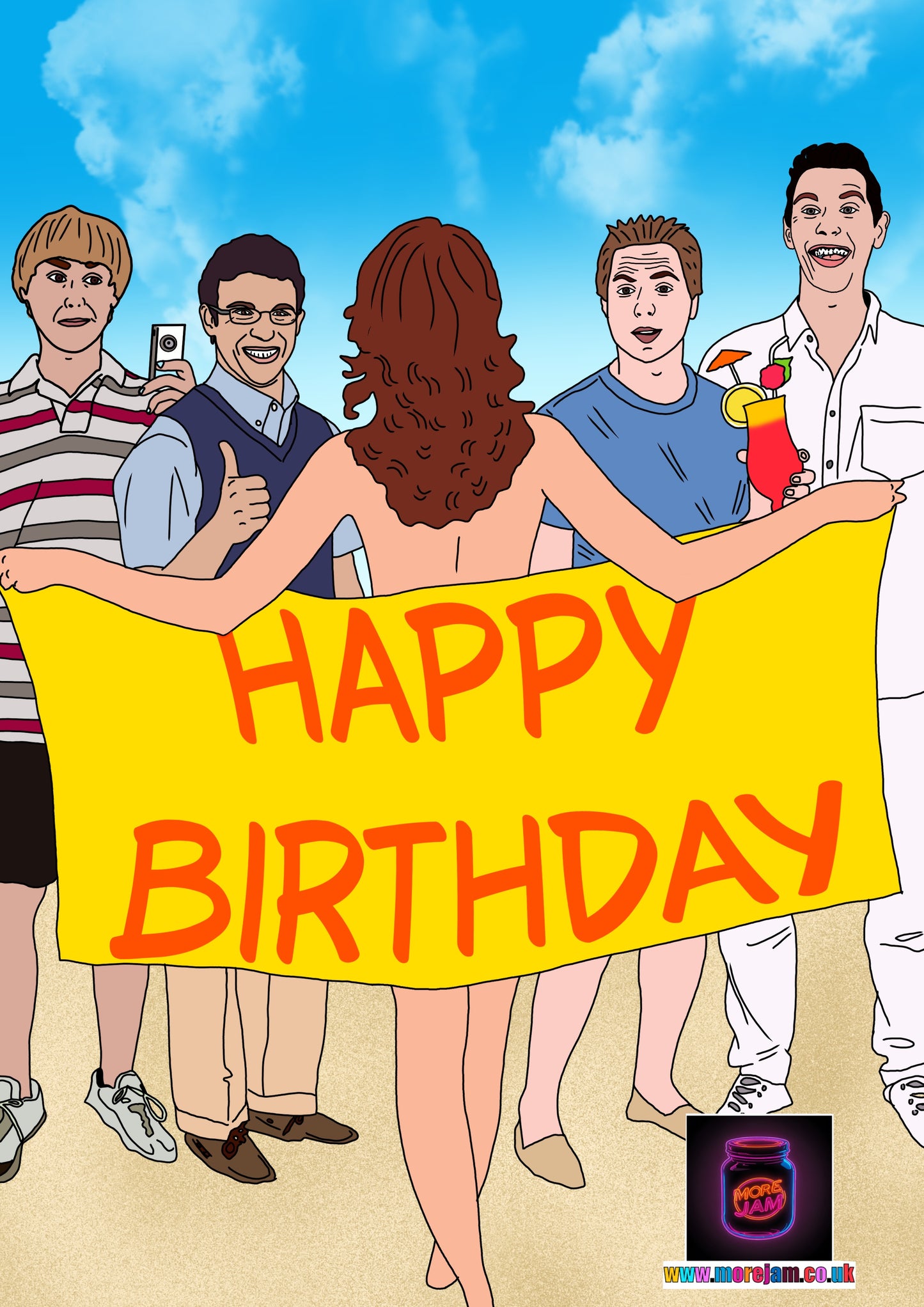 Inbetweeners BirthdayCard | Inbetweeners Funny Card | Channel 4 Comedy