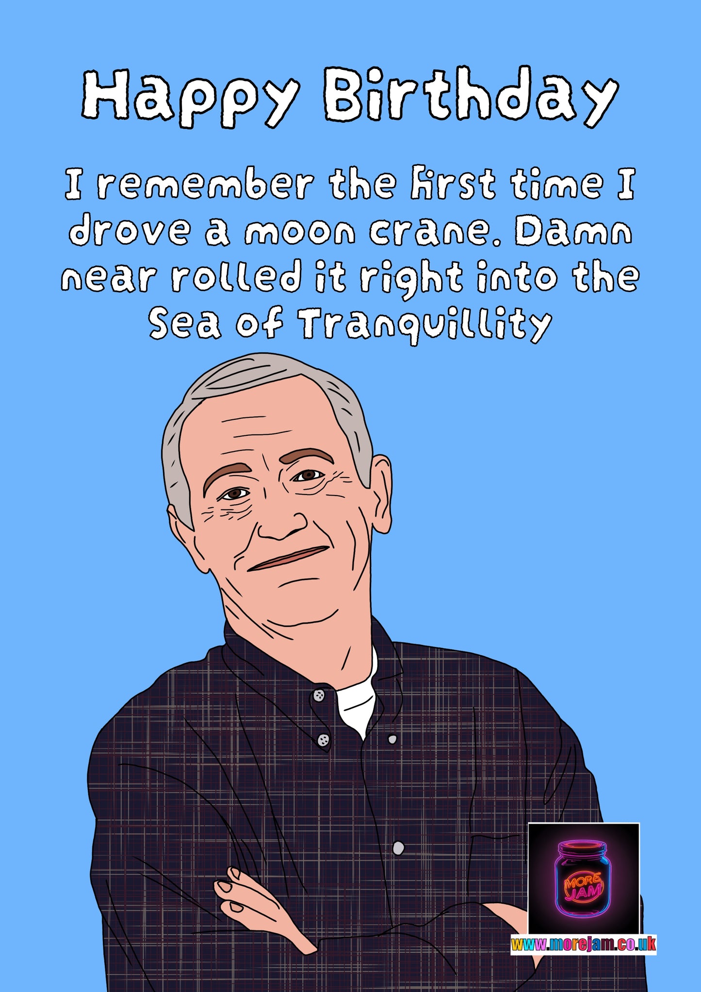 Martin Crane Moon Crane | Frasier Birthday Card | More Jam