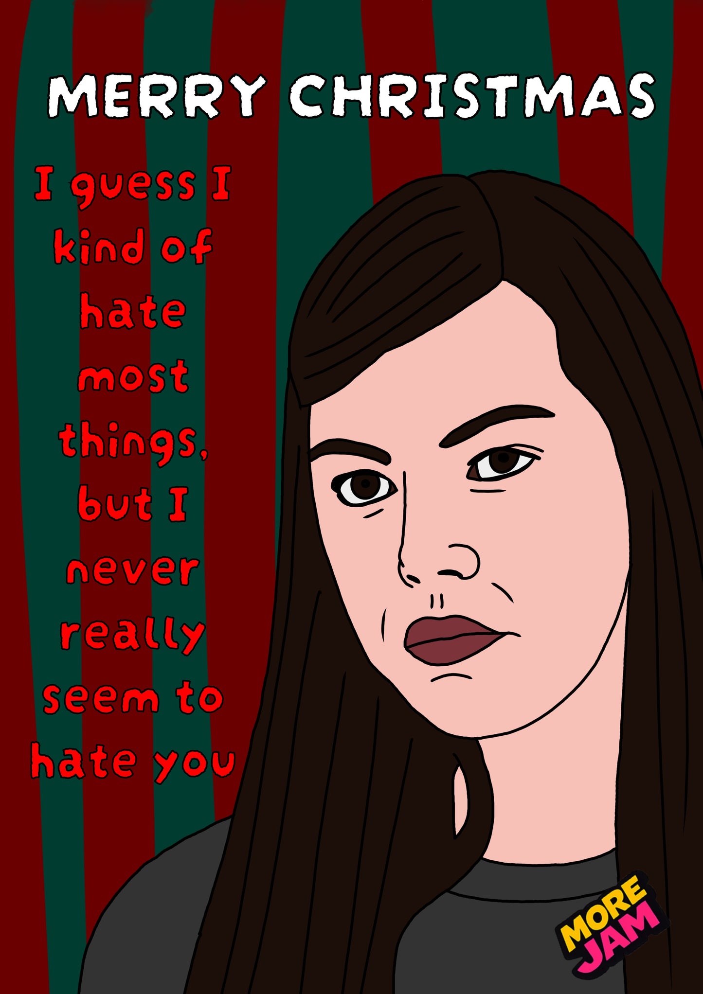 April Ludgate | Parks & Recreation Christmas Card | More Jam
