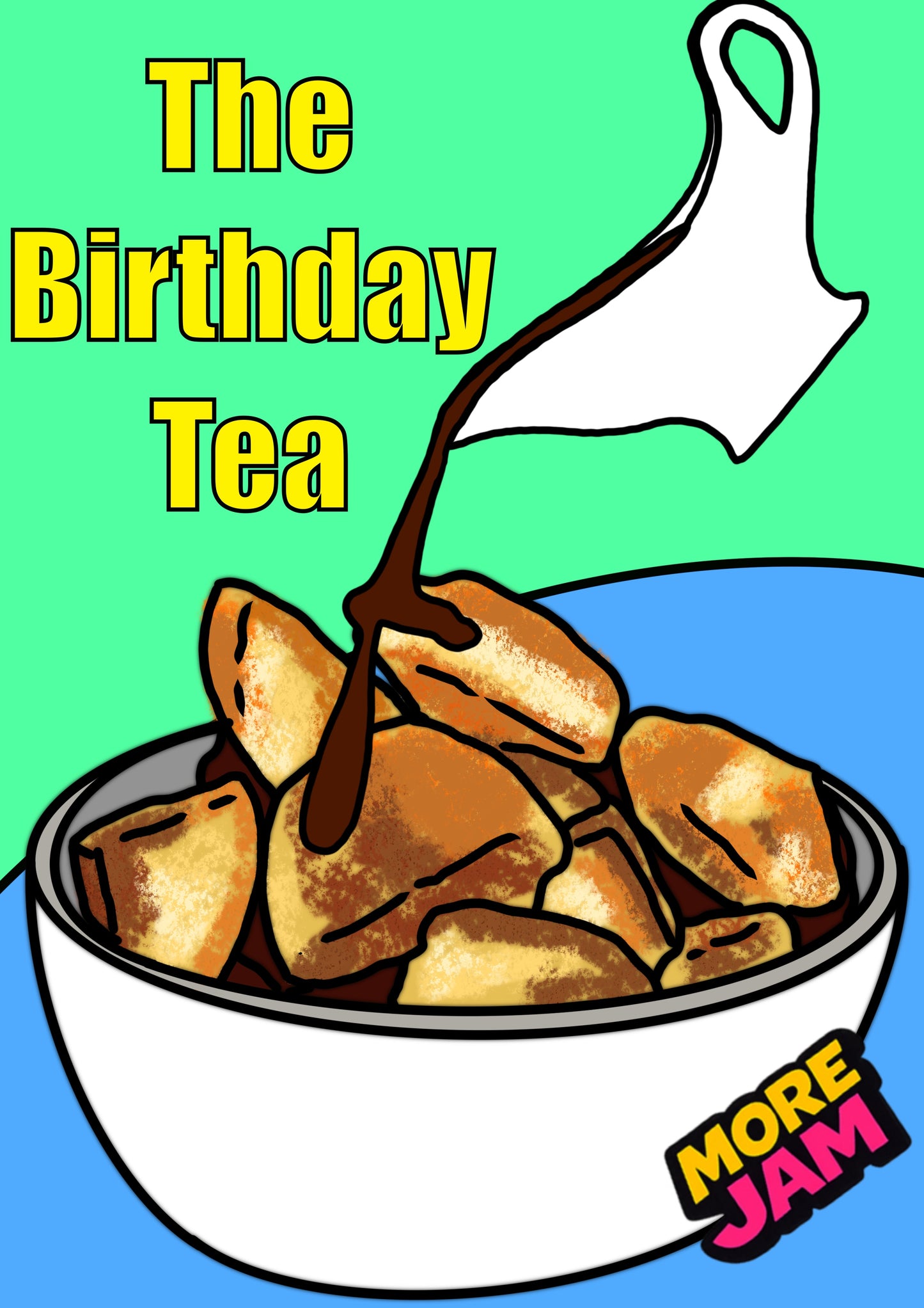 Birthday Tea Roasties ‘n’ Gravy | Funny Birthday Card | More Jam