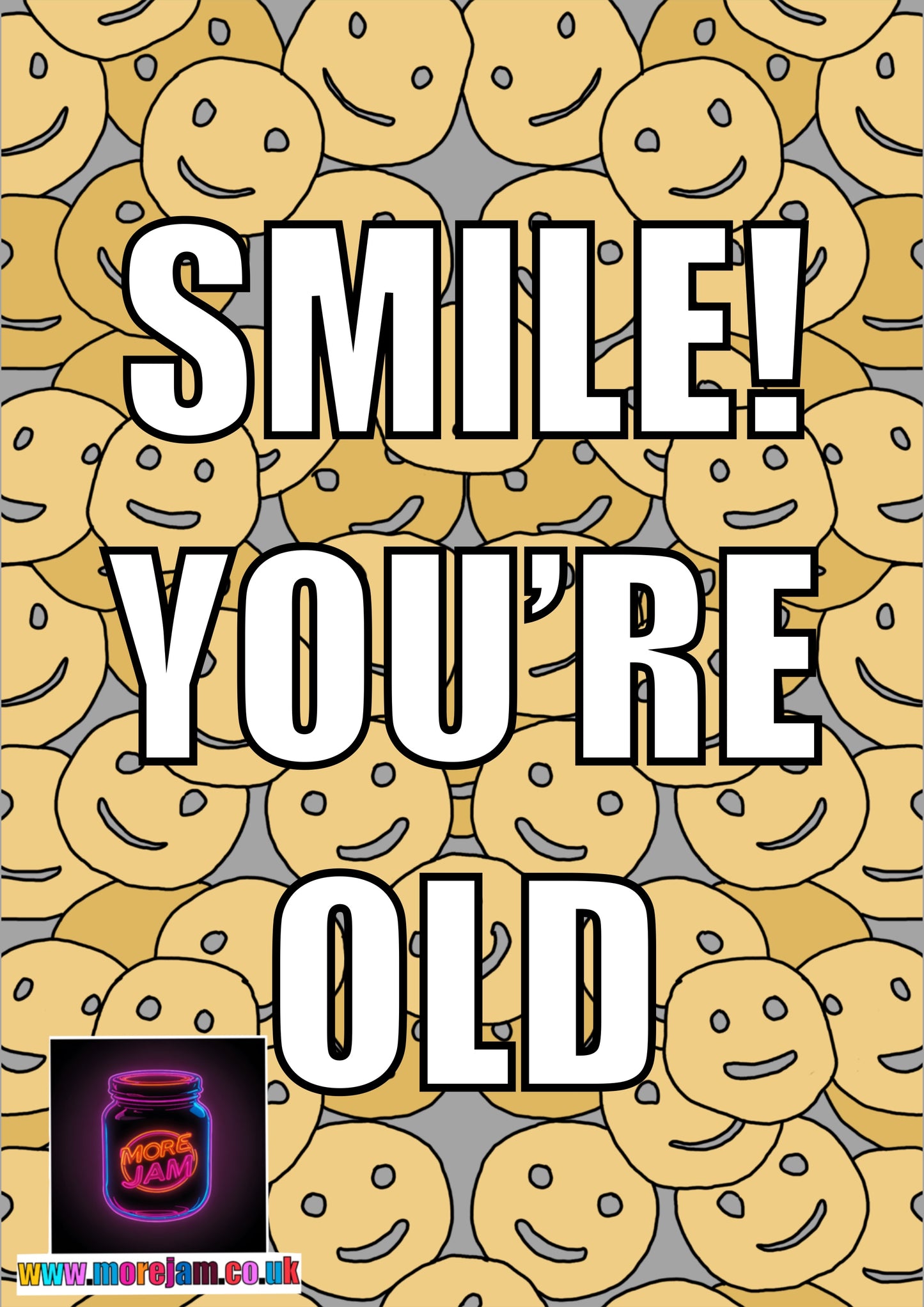 Any Occasion Card Potato Smiley! Oldness