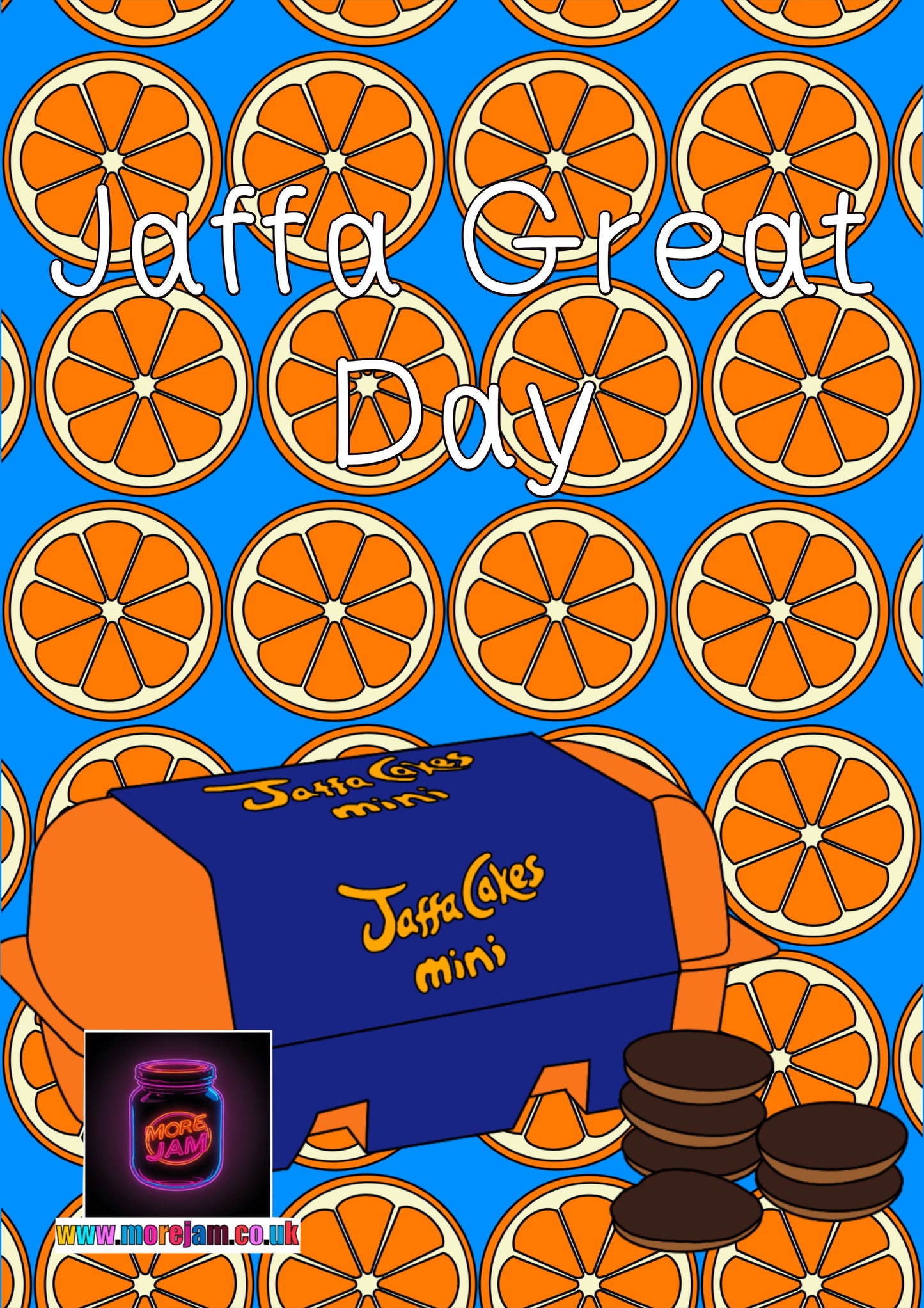 Any Occasion Card Jaffa Cakes