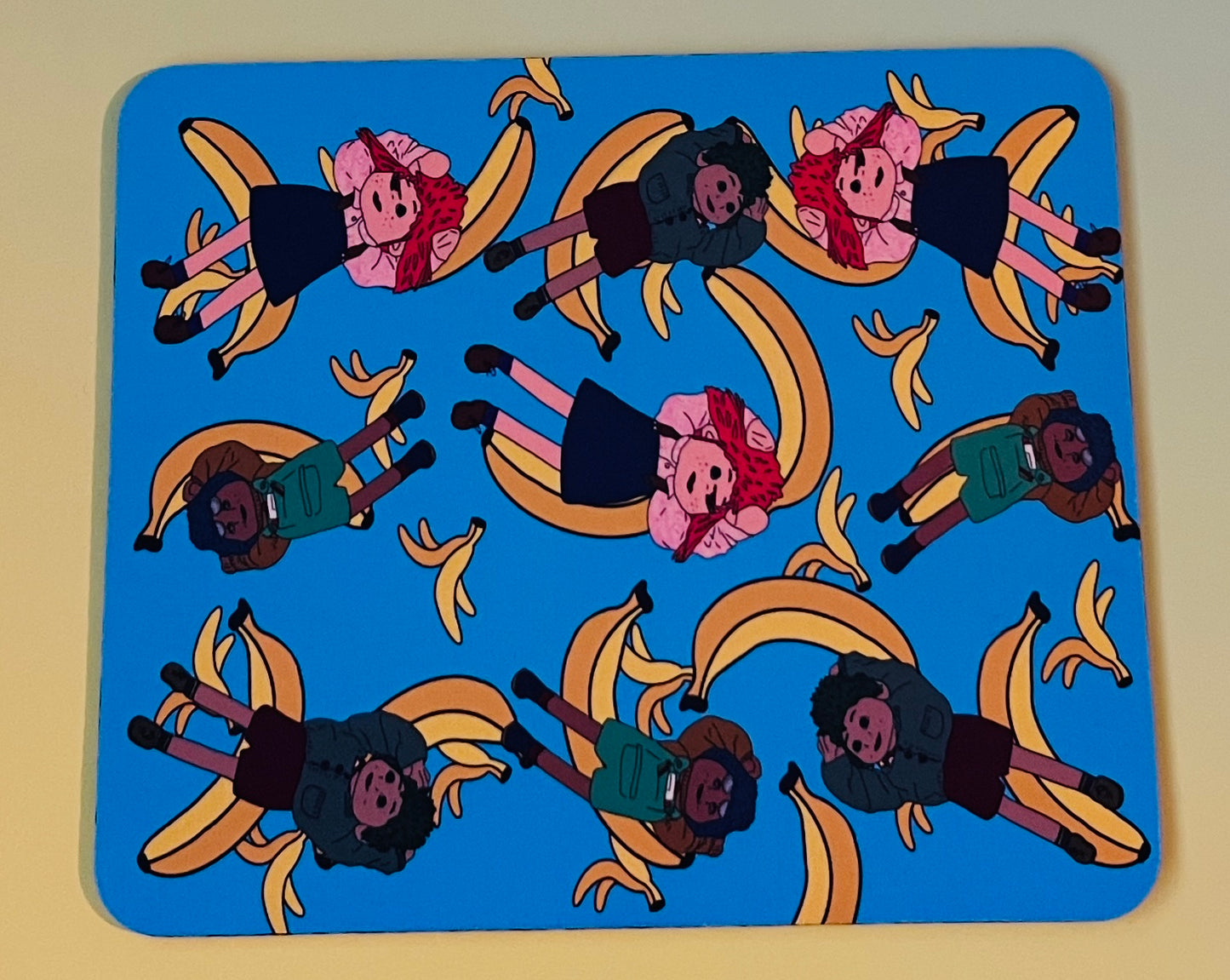 Falling Tots Mouse Mats