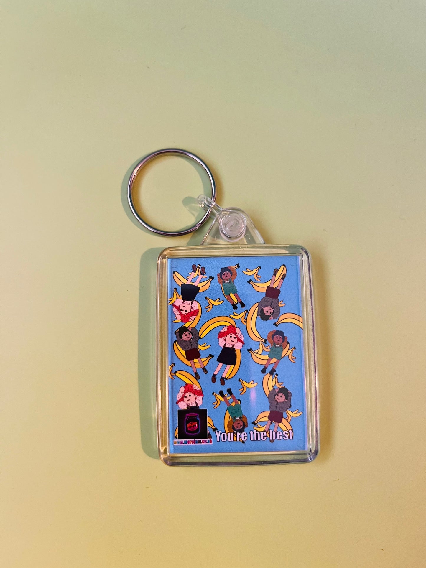 Falling Tots Keyring Limited Edition