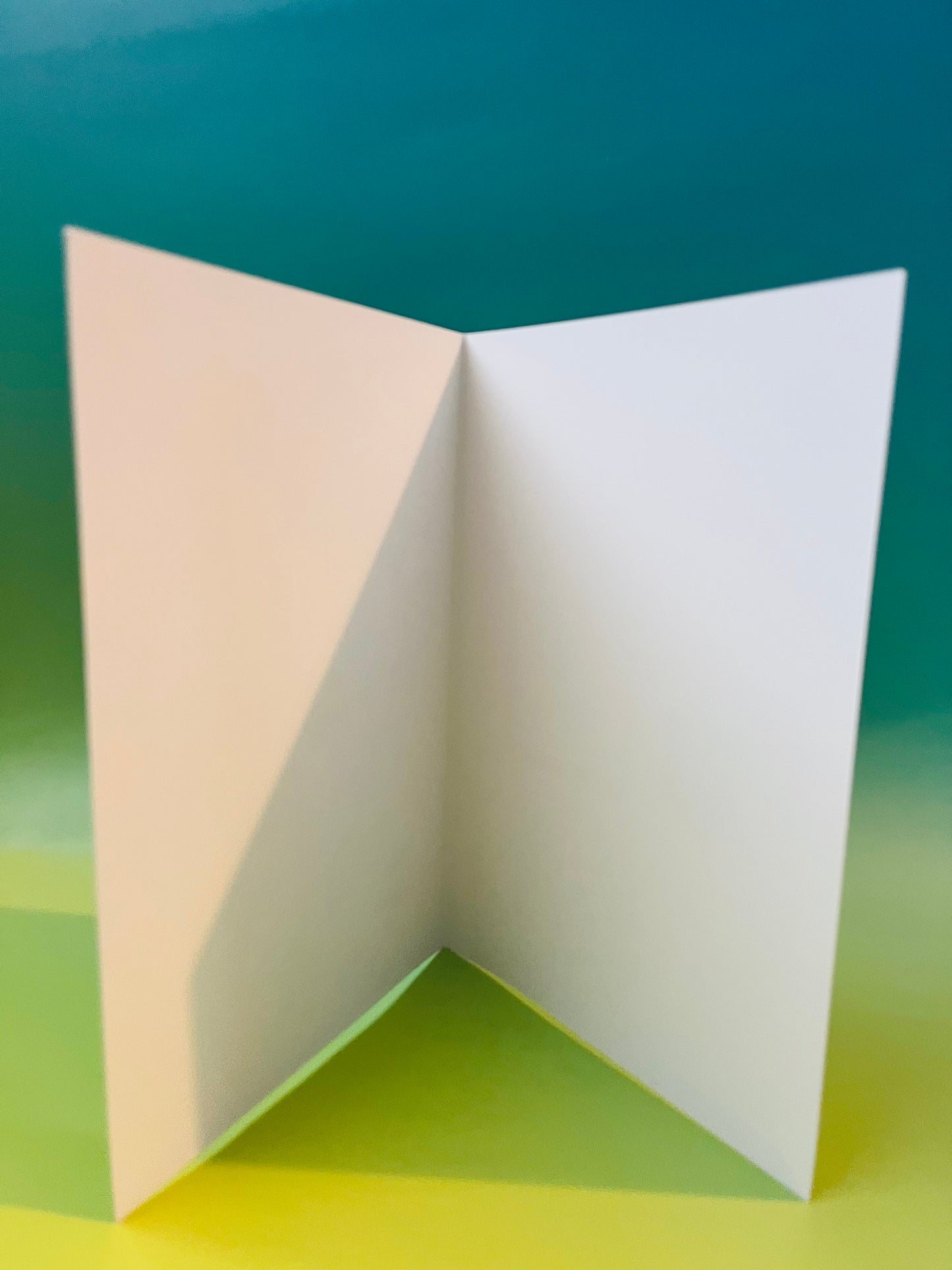 Any Occasion Card Plain Falling Tots Design Limited Edition