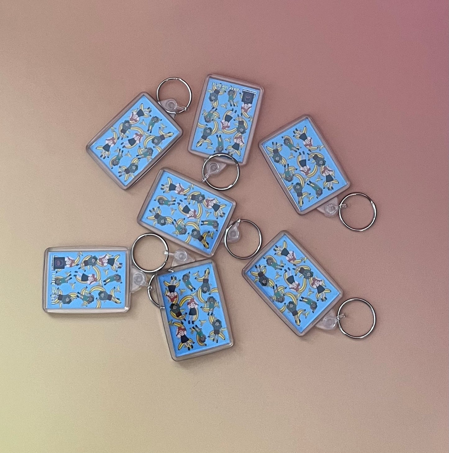 Falling Tots Keyring Limited Edition