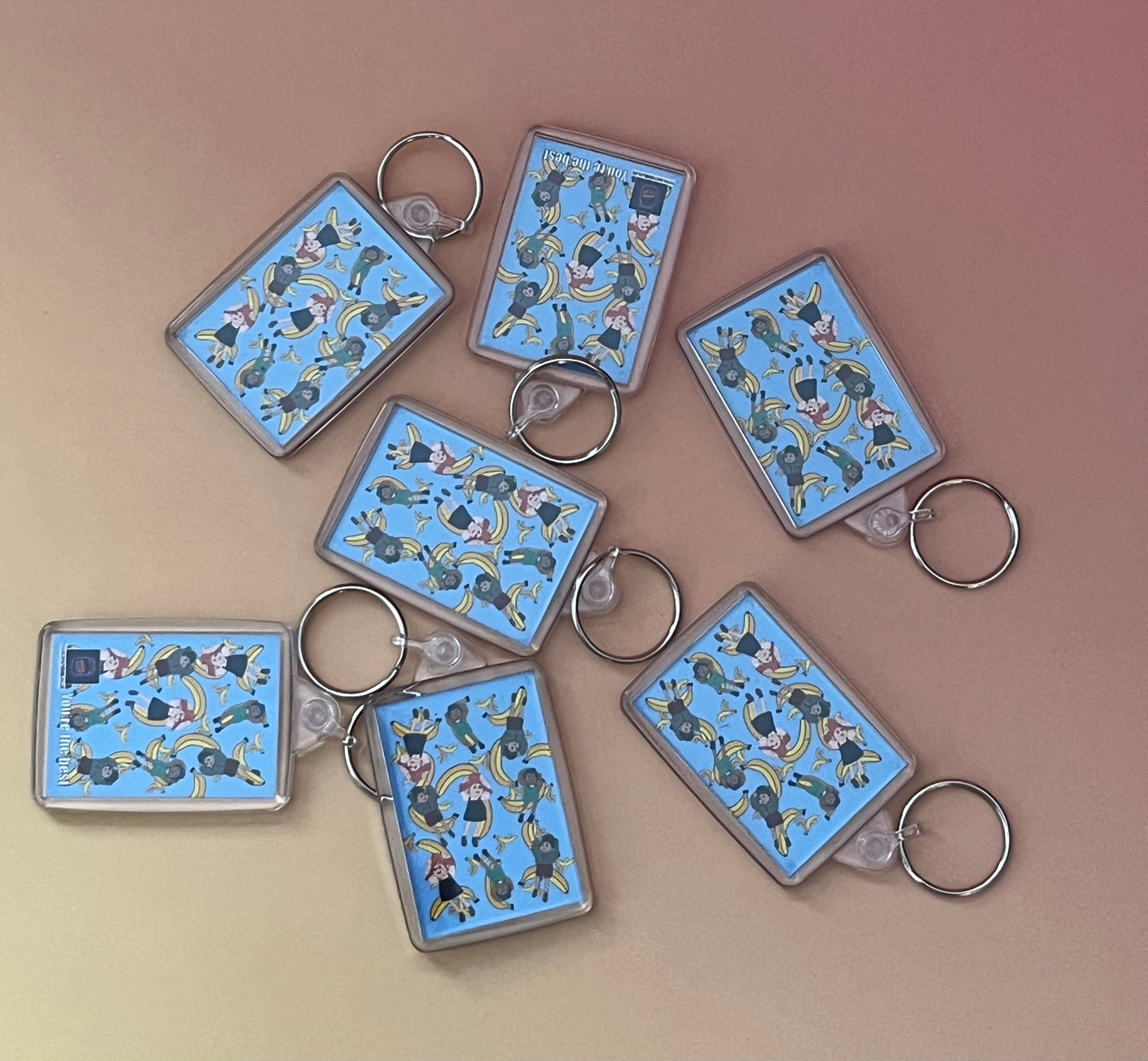 Falling Tots Keyring Limited Edition