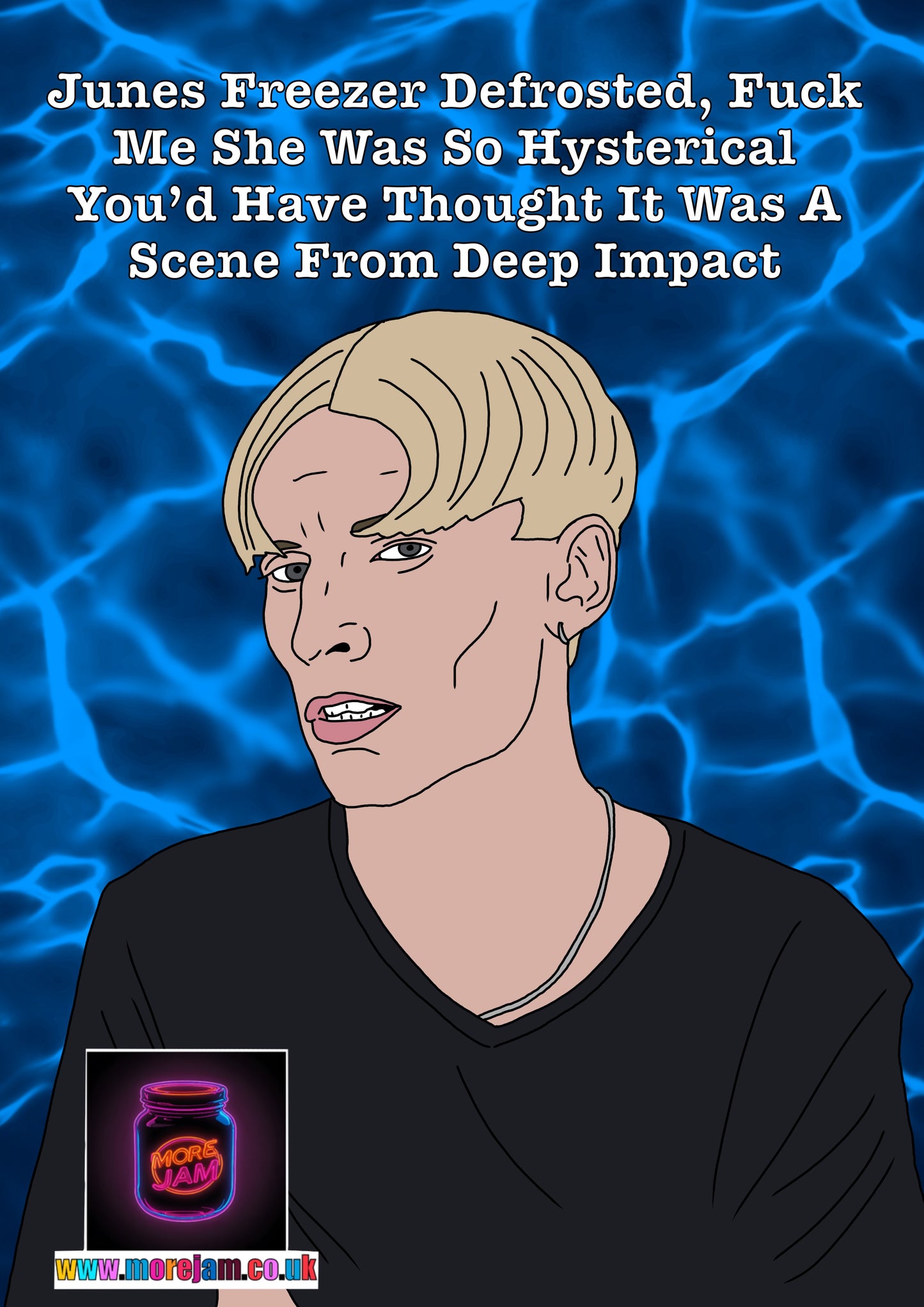 Kurtan Mucklowe “A Scene From Deep Impact” This Country - Funny BBC Comedy Card