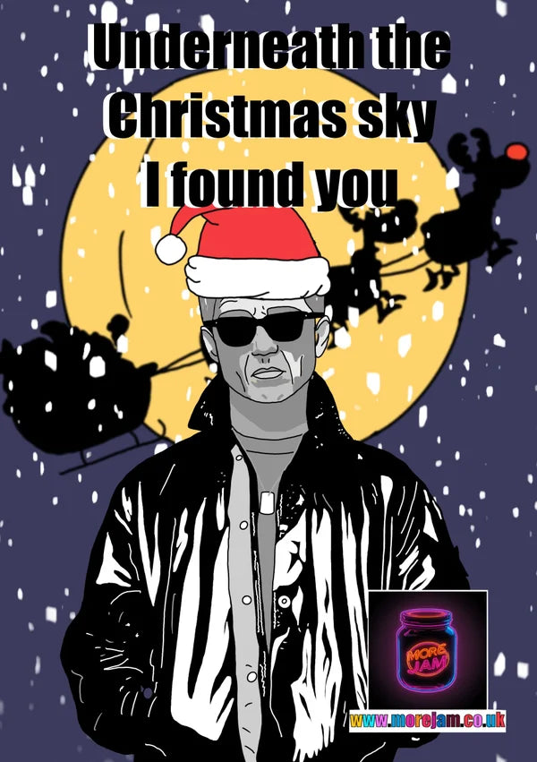 Noel Gallagher Underneath the Christmas Sky | Funny Christmas Card | More Jam