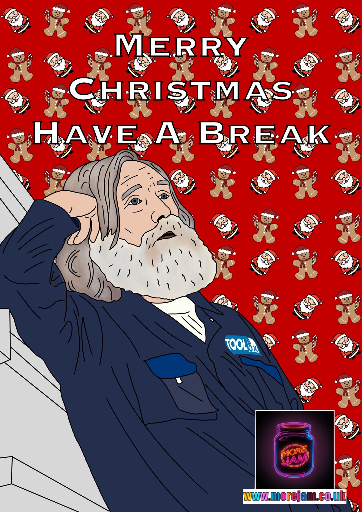 Small Prophets Michael Break Card | Funny Christmas Card | More Jam