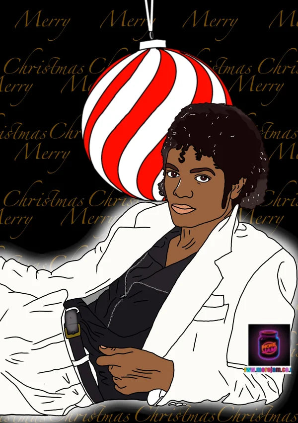 Christmas Card Michael Jackson | More Jam