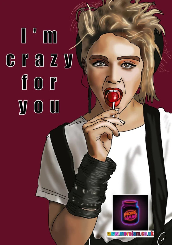 Crazy For You | Madonna Card | More Jam