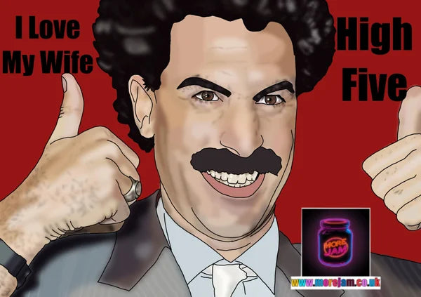 High Five! | Funny Borat Card | More Jam