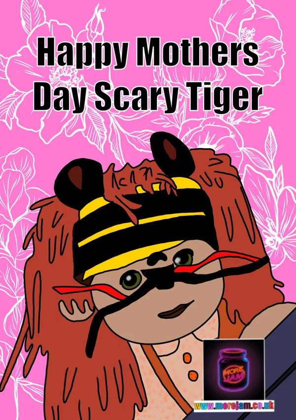 Scary Tiger | Tots TV Mother's Day Card | More Jam
