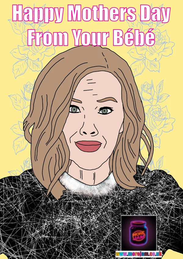 Moira Schitts Creek Bébé | Funny Schitts Creek Mother's Day Card | More Jam