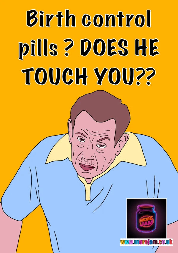 DOES HE TOUCH YOU? Arthur | Funny King Of Queens Card | More Jam